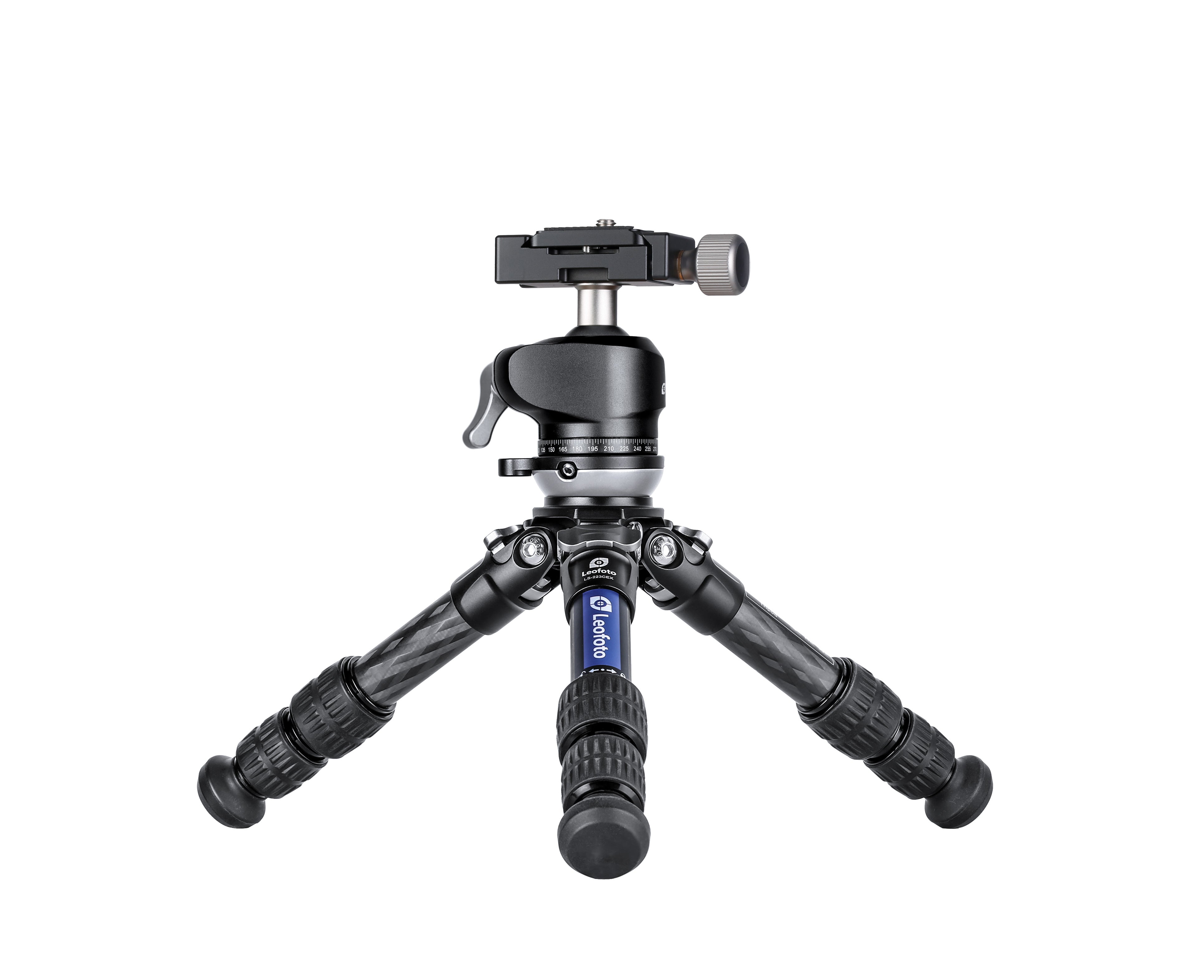 Leofoto LS-223CEX Table/Ground Mini Tripod with Integrated Leveling Base