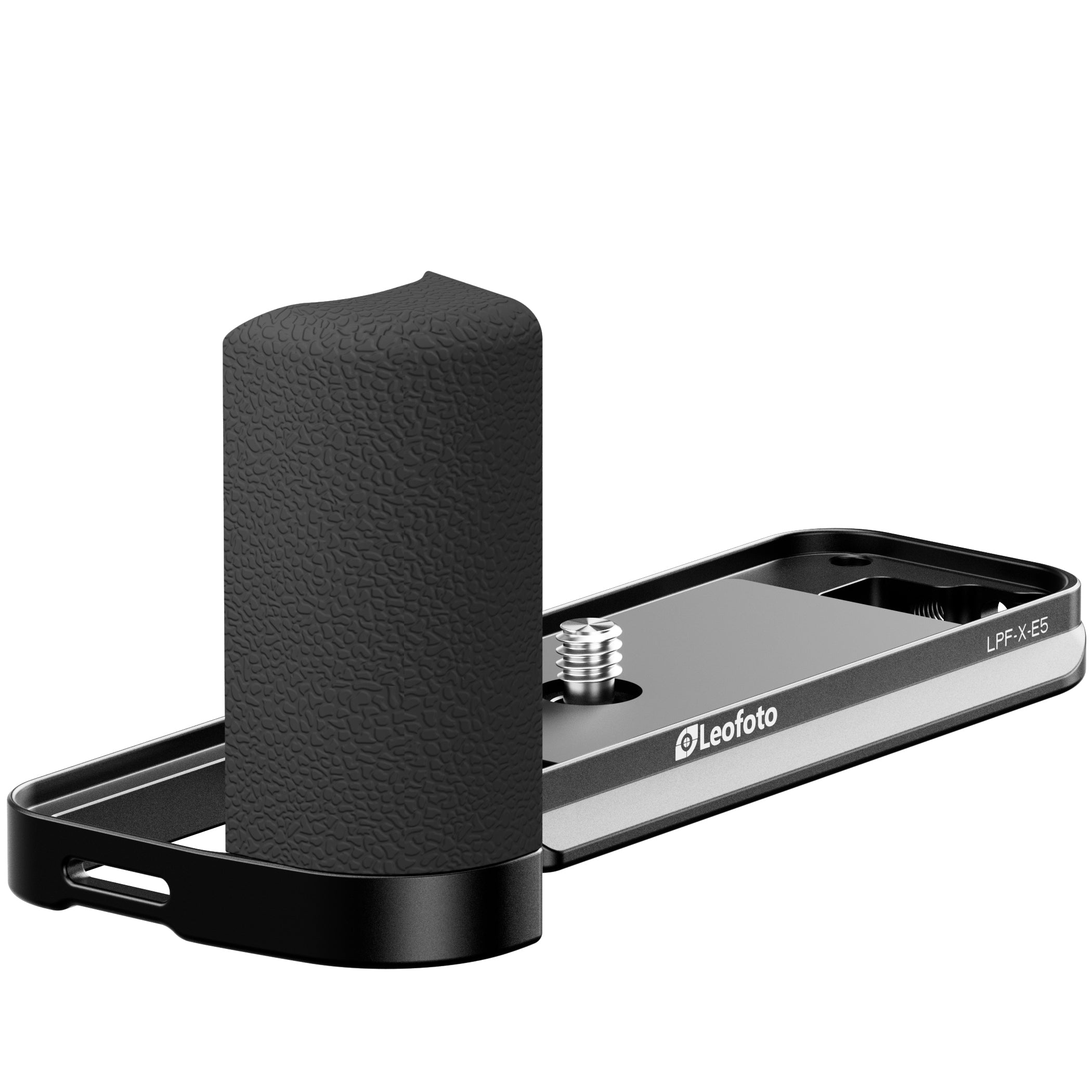 Leofoto LPF-X-E5 L Plate for Fujifilm X-E5 | Arca Compatible (Black/Silver)