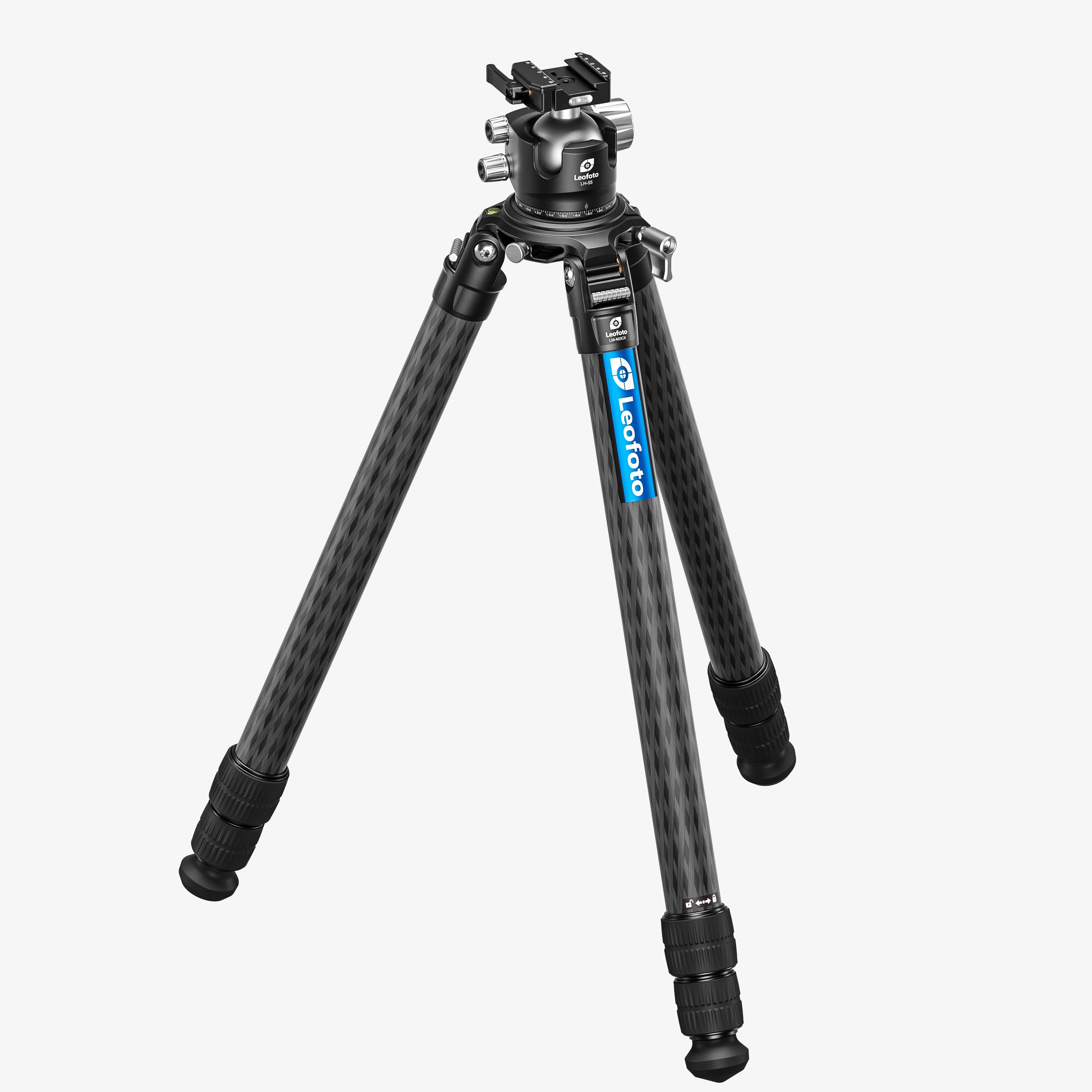 Leofoto LM-403C X Version Tripod with 100mm Bowl+Platform | Outdoor Shooting Set with Head