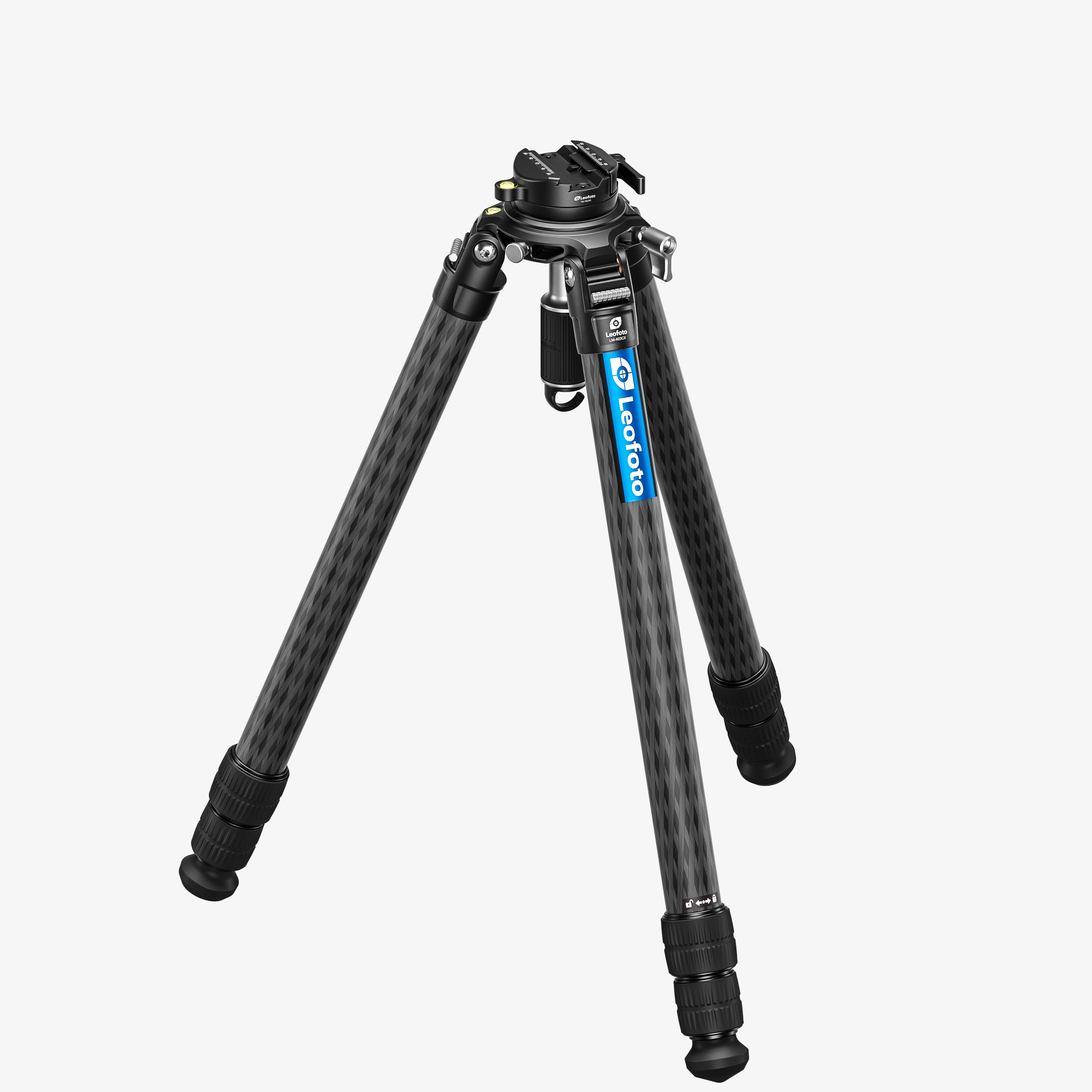 Leofoto LM-403C X Version Tripod with 100mm Bowl+Platform | Outdoor Shooting Set with Head