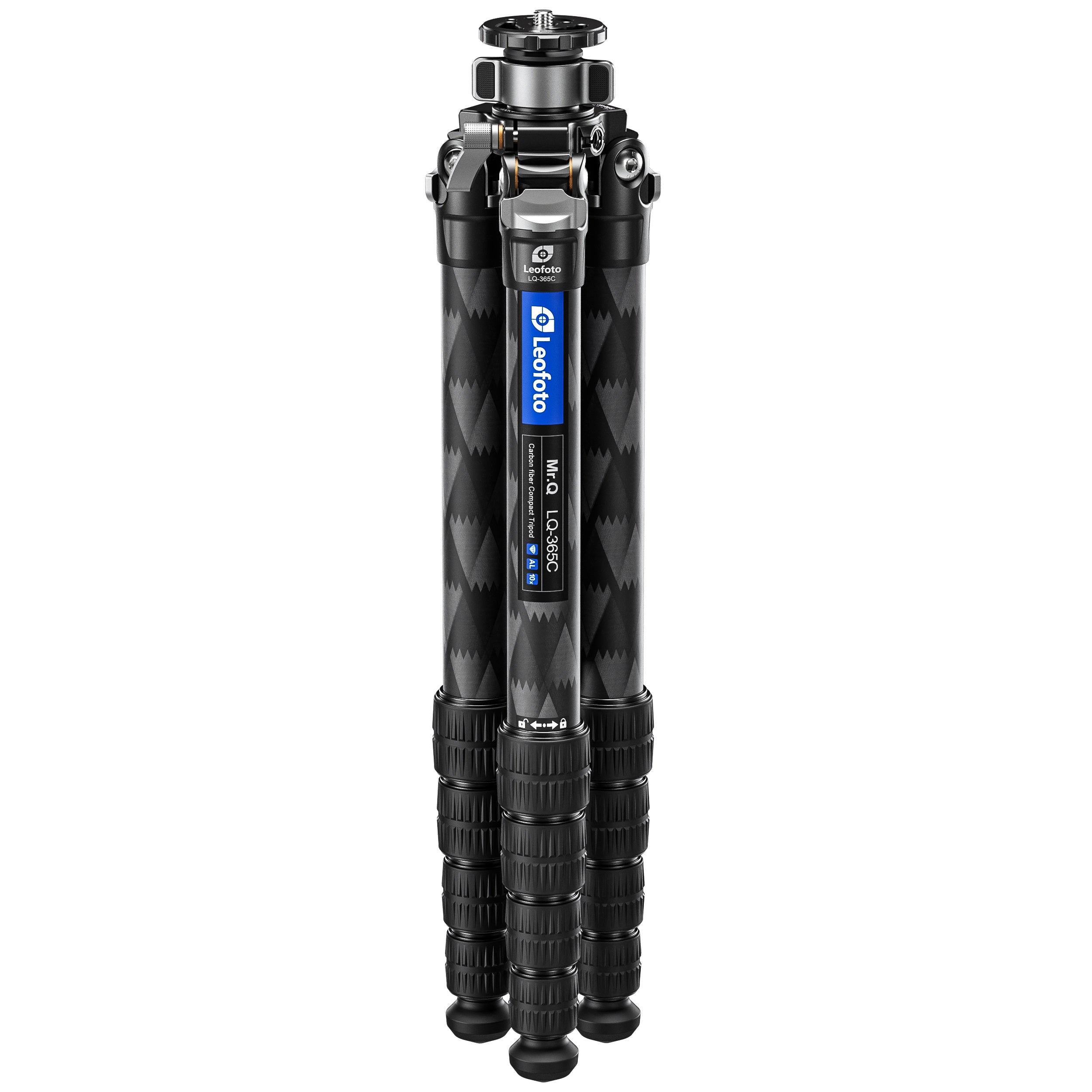 Leofoto LQ-365C Premium Carbon Fiber Tripod with Quick Swap Center Col