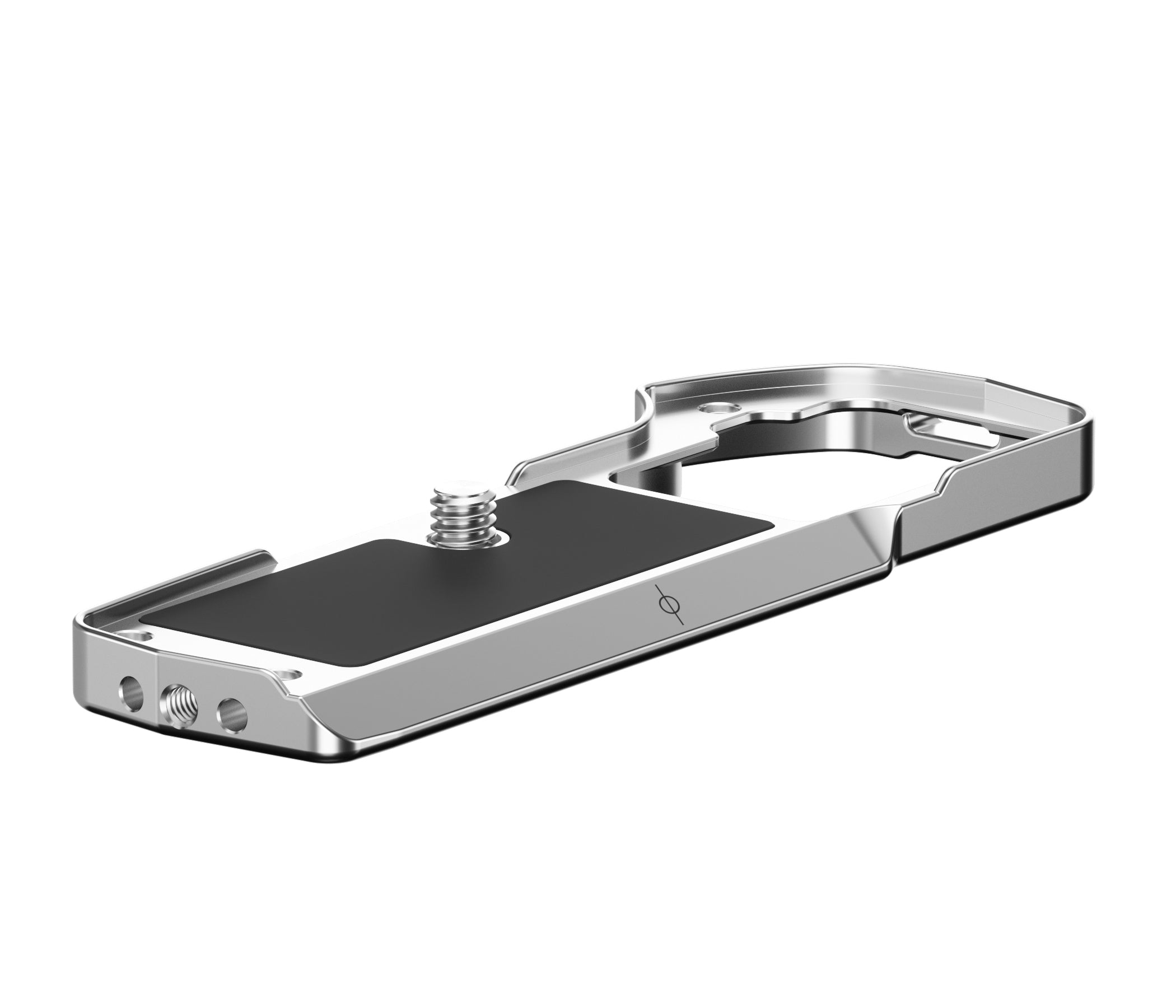 Leofoto LPO-OM-5II L Plate for Olympus OM System OM-5II | Arca Compatible (Black/Silver)