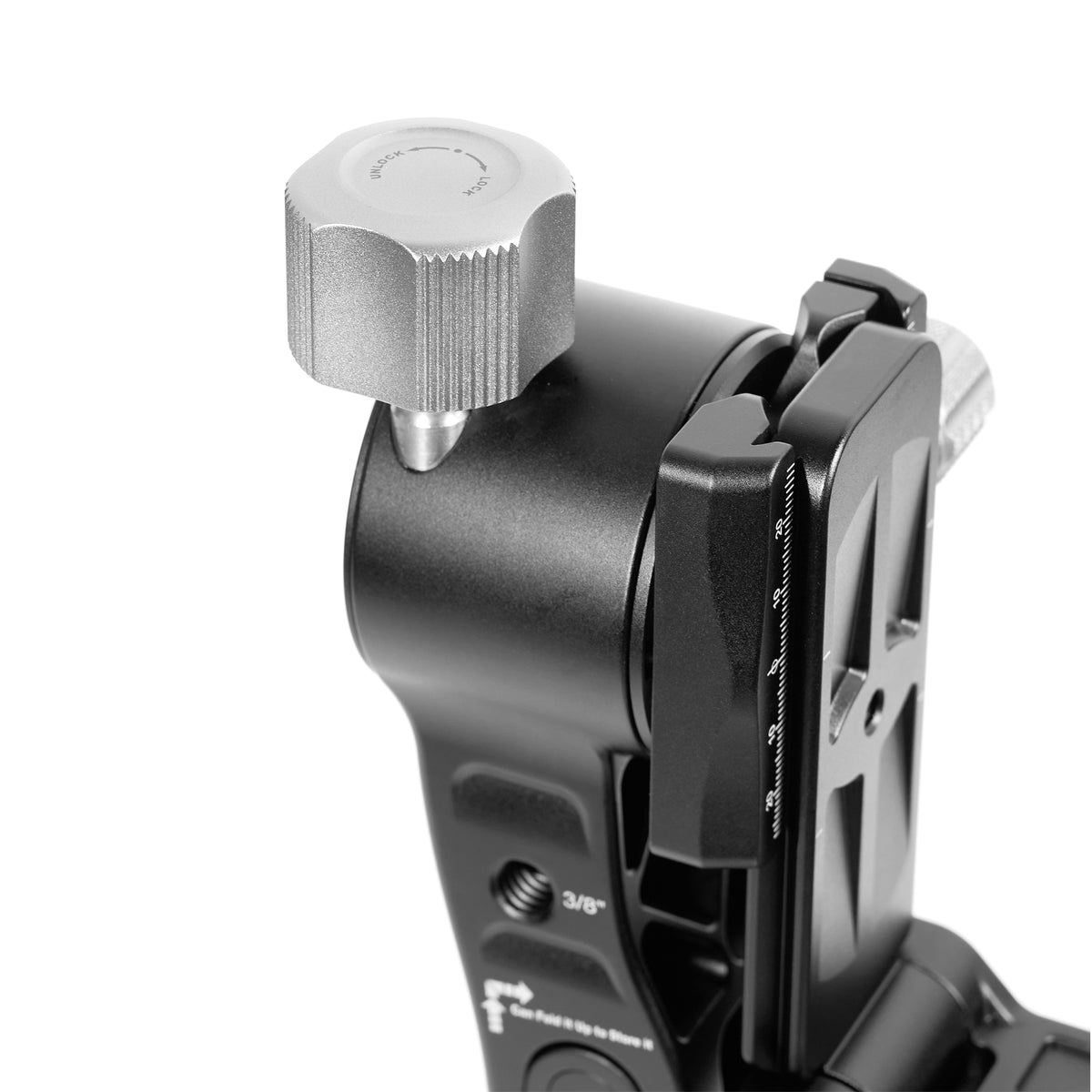 Leofoto PG-2LN Folding Gimbal Head – Lever-Release Clamp, Tension-Free Design