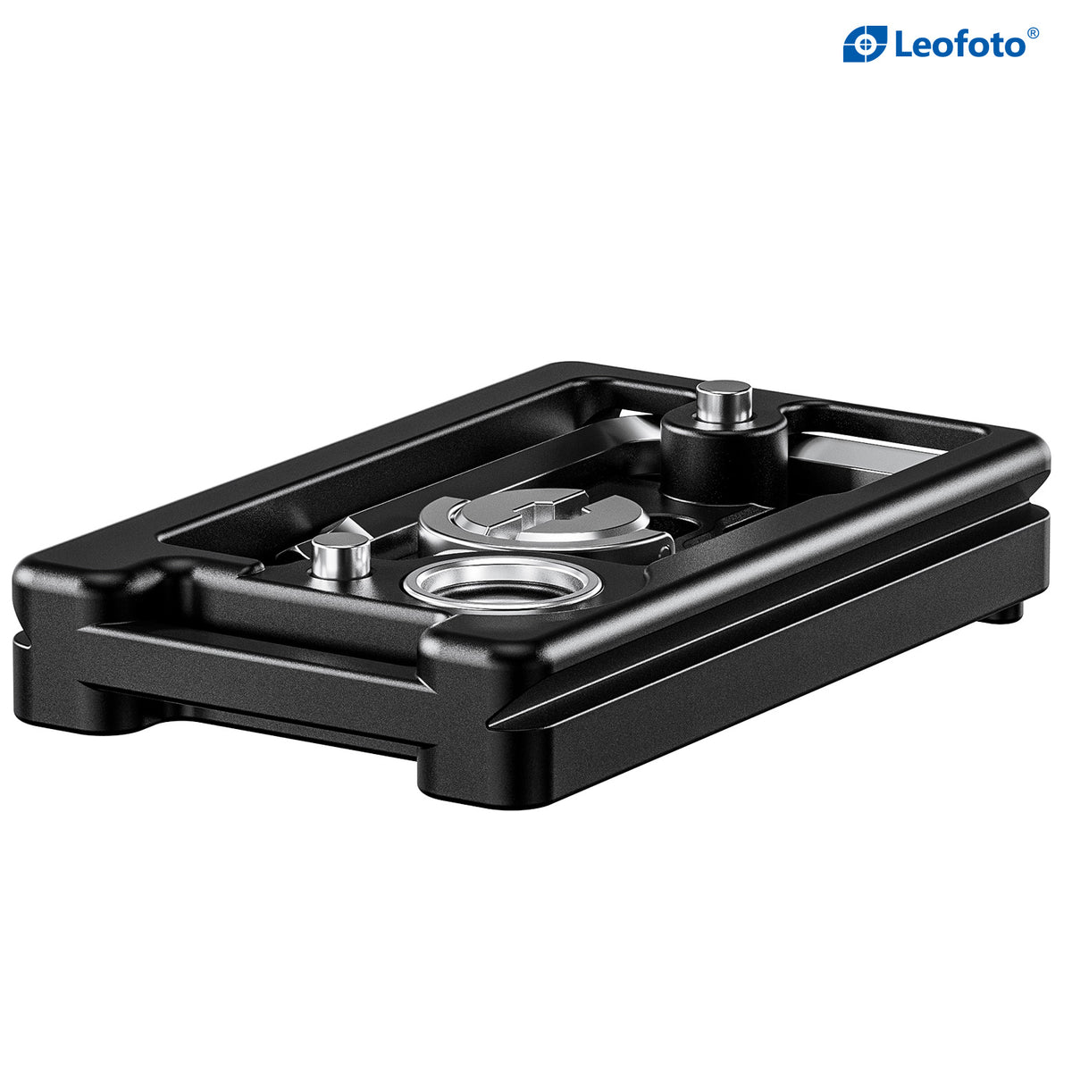 Leofoto PL-62N (62mm) / PL-80N (80mm) Universal Lens Plate – ARCA Compatible with QD Socket & Magnetic Tool Storage