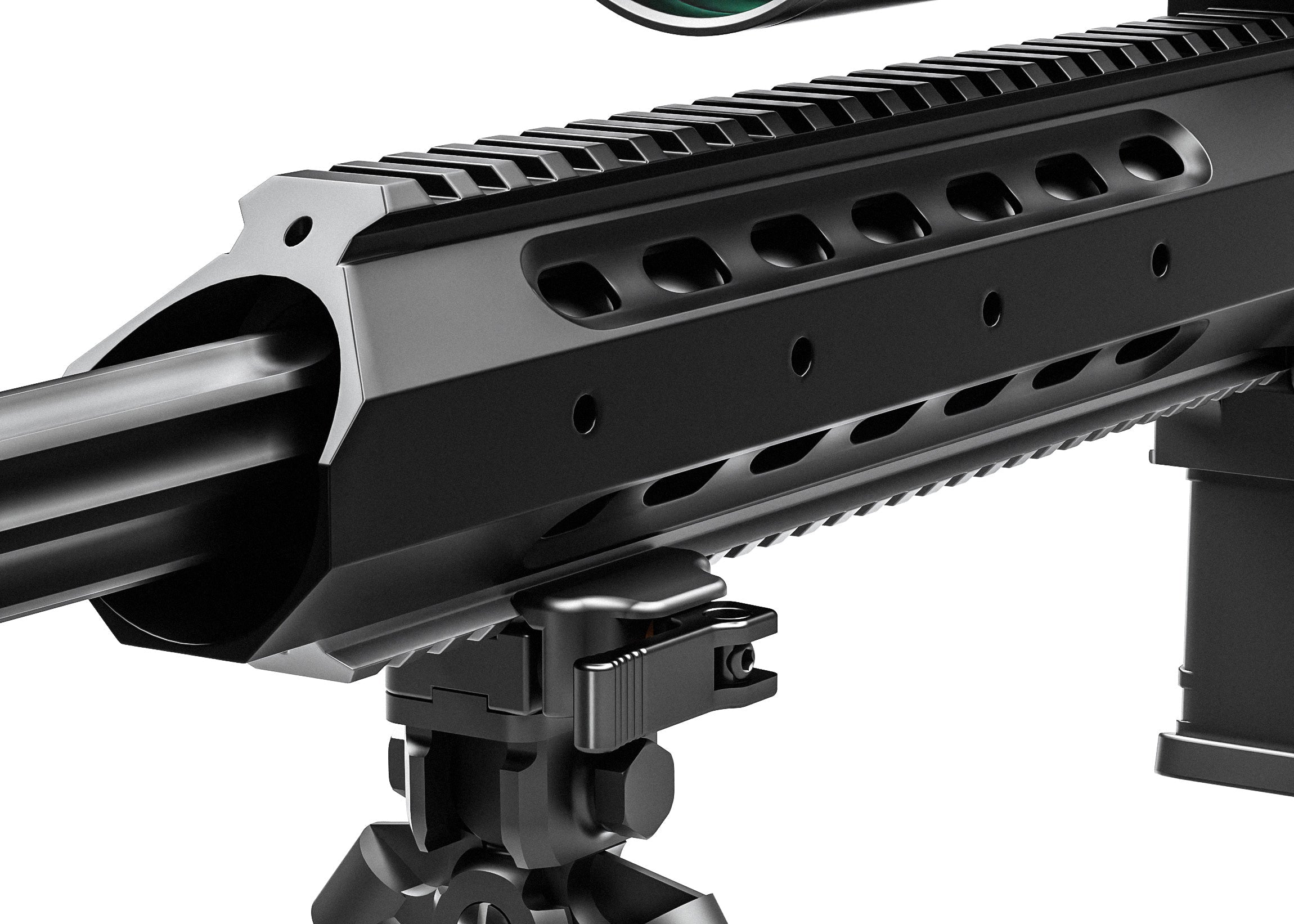 Leofoto LSC-P Bipod Clamp | A.R.M.S. 17S Style