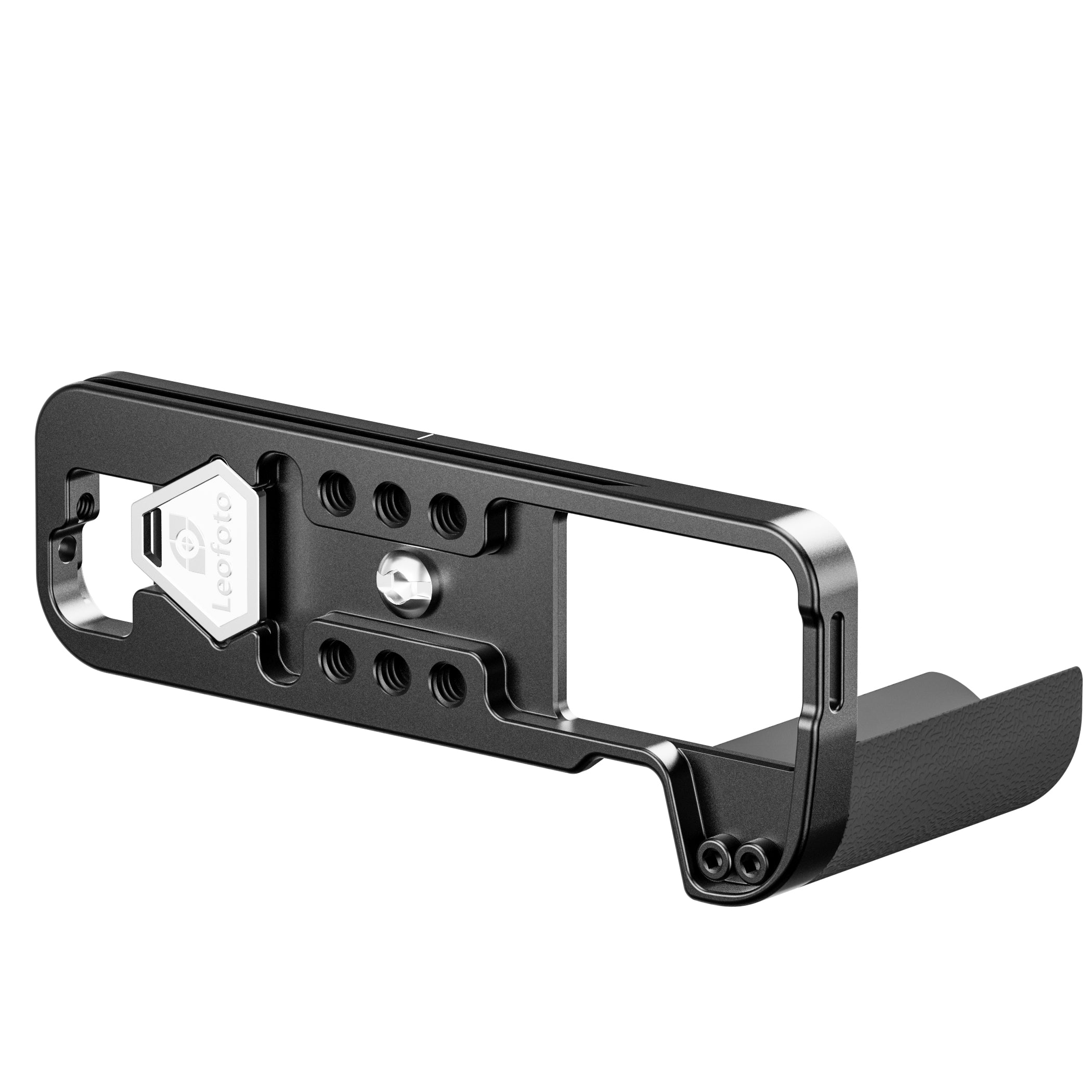 Leofoto LPF-X-E5 L Plate for Fujifilm X-E5 | Arca Compatible (Black/Silver)