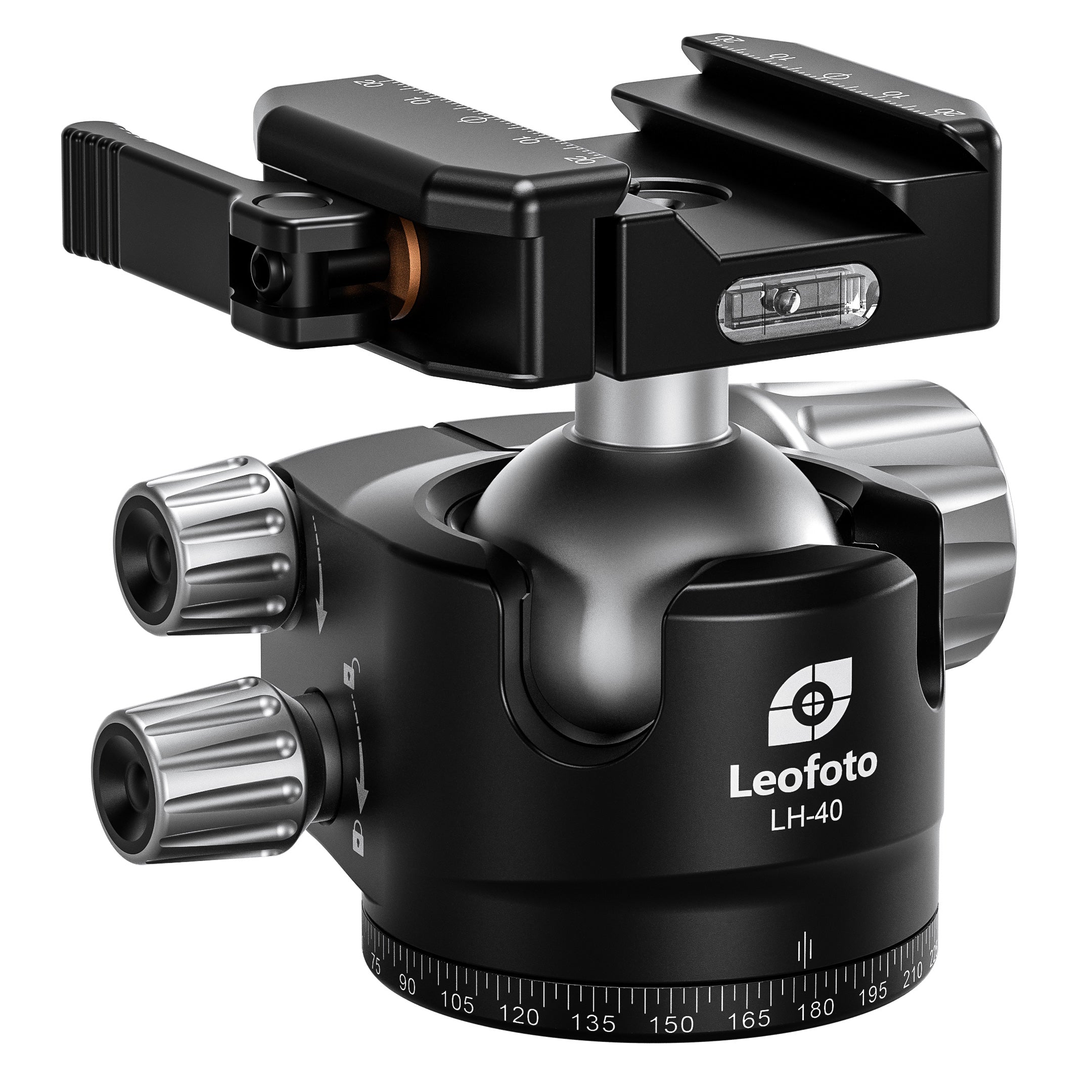 Leofoto LH-LSC Lever-Release Hybrid Clamp Ball Head for Shooting/Hunting