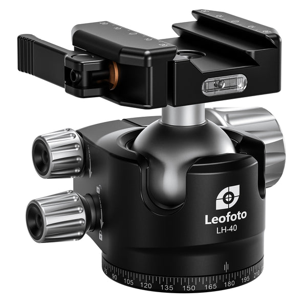 Leofoto LH-LSC Lever-Release Hybrid Clamp Ball Head for Shooting/Hunti