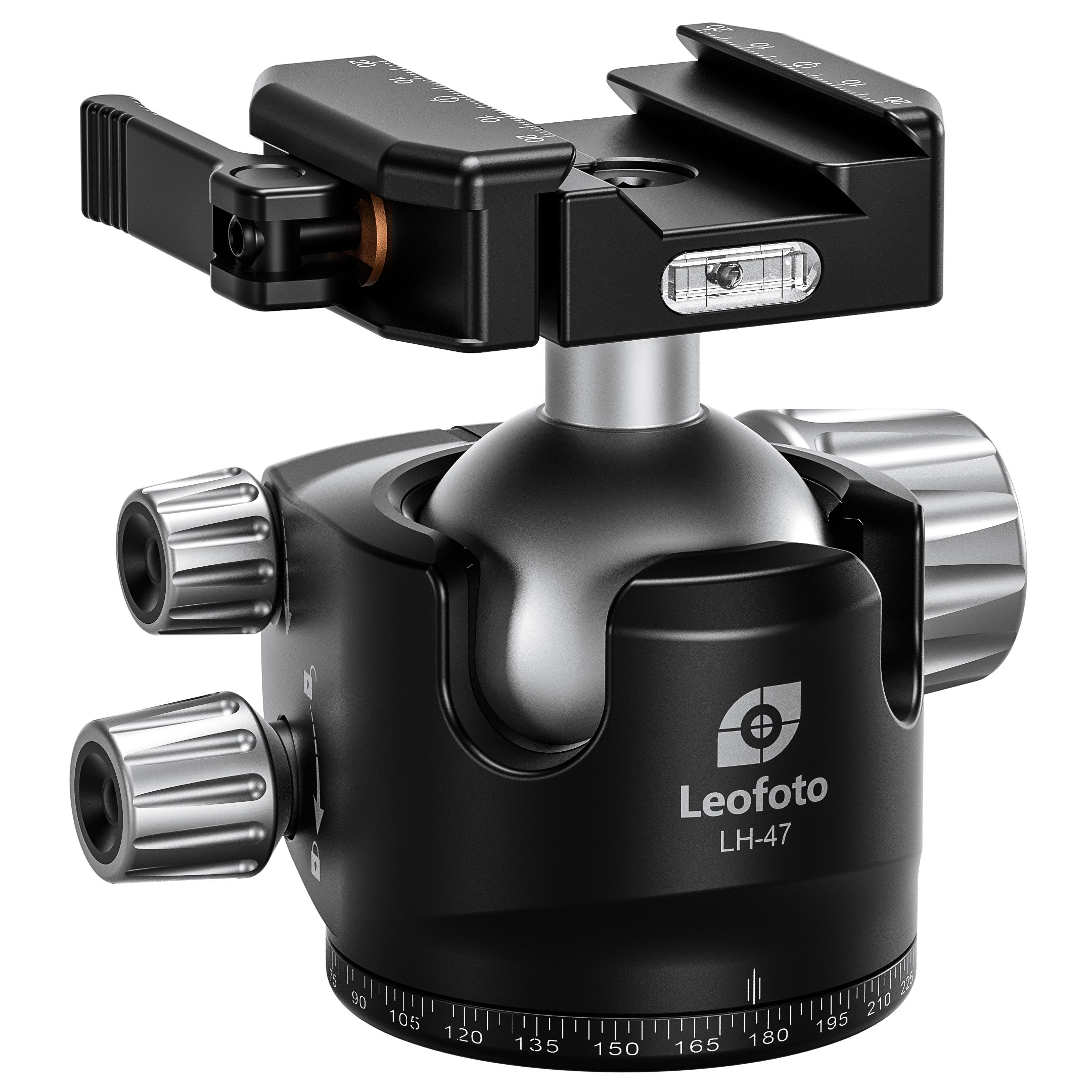 Leofoto LH-LSC Lever-Release Hybrid Clamp Ball Head for Shooting/Hunting