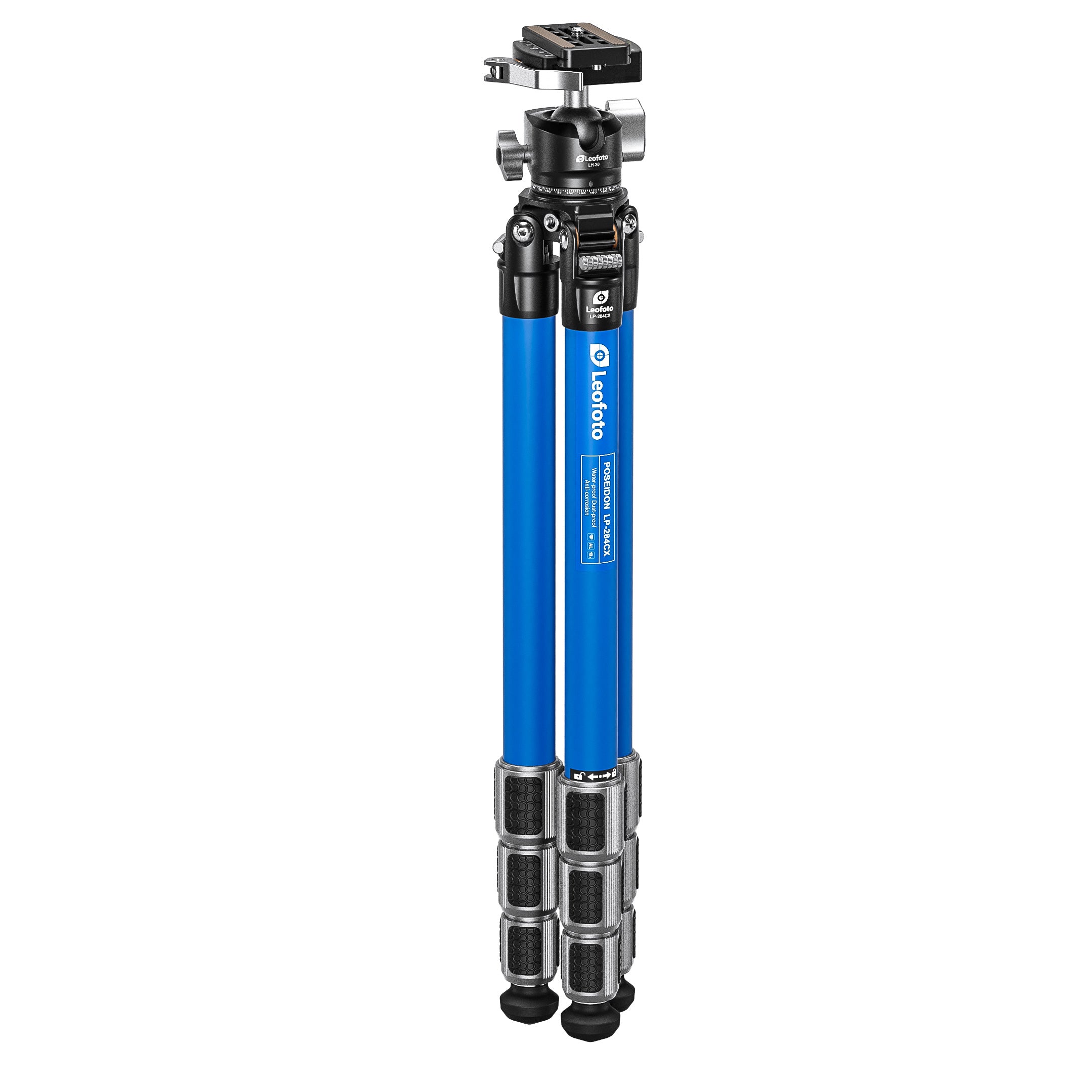 Leofoto LP-284C X Version Poseidon Ocean Tripod+Ballhead Set | Water, Corrosion-Resistant with Titanium Foot Spike