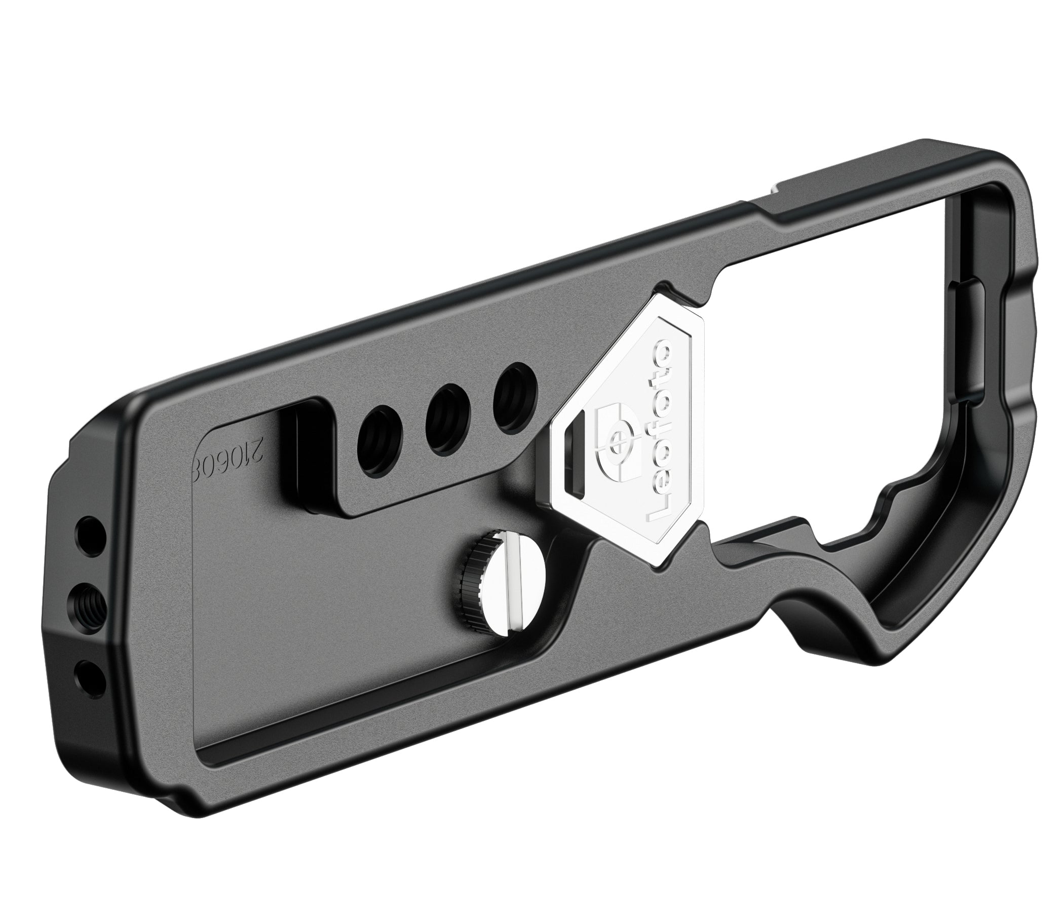 Leofoto LPO-OM-5II L Plate for Olympus OM System OM-5II | Arca Compatible (Black/Silver)