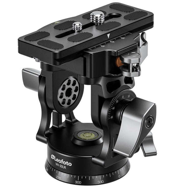 BALAM300 コノシロ Leofoto VH-30LR Two-Way Tele Lens Head | Arca Compatible Lever Clamp