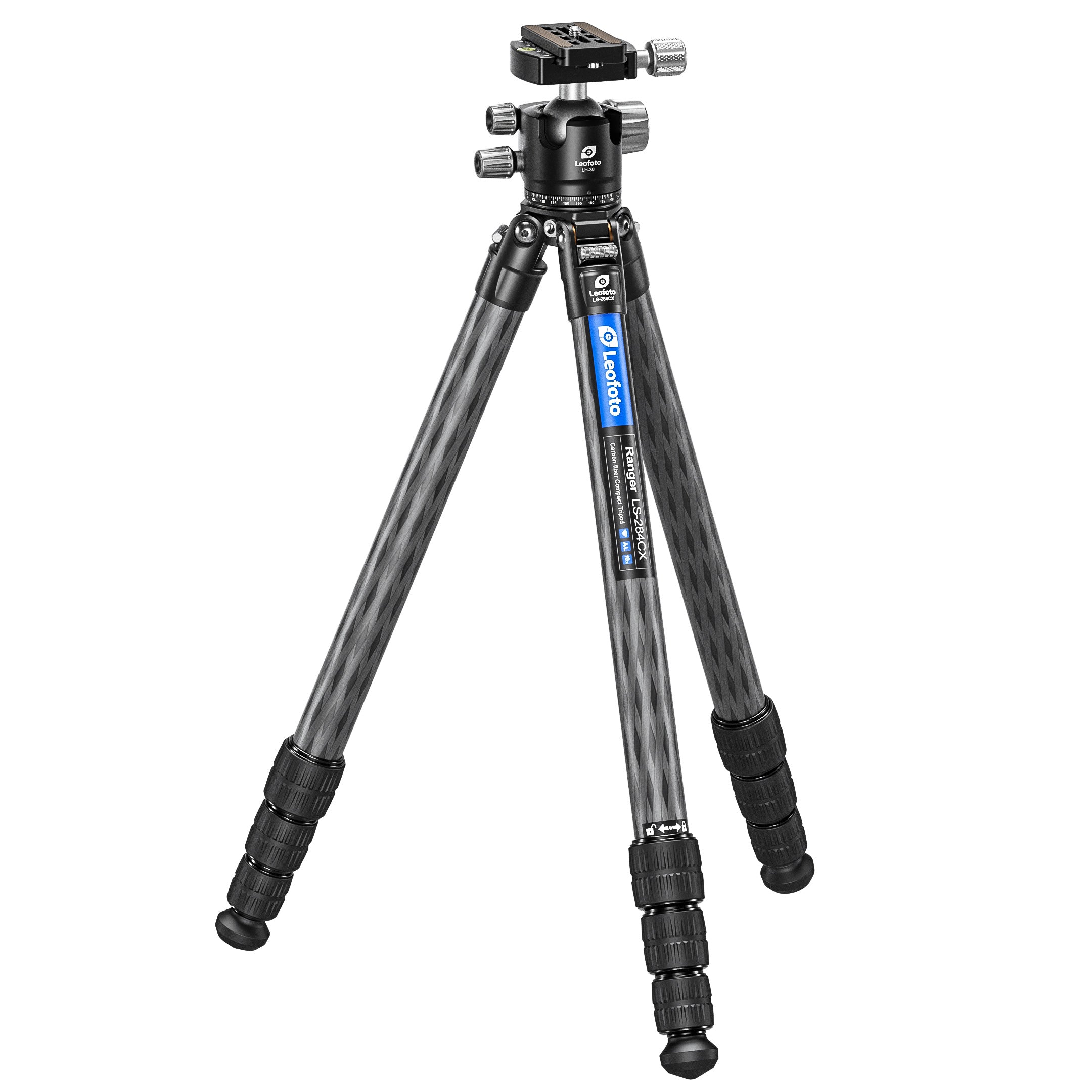 Leofoto LS-284C X Version Ranger Series Tripod + Ballhead Set