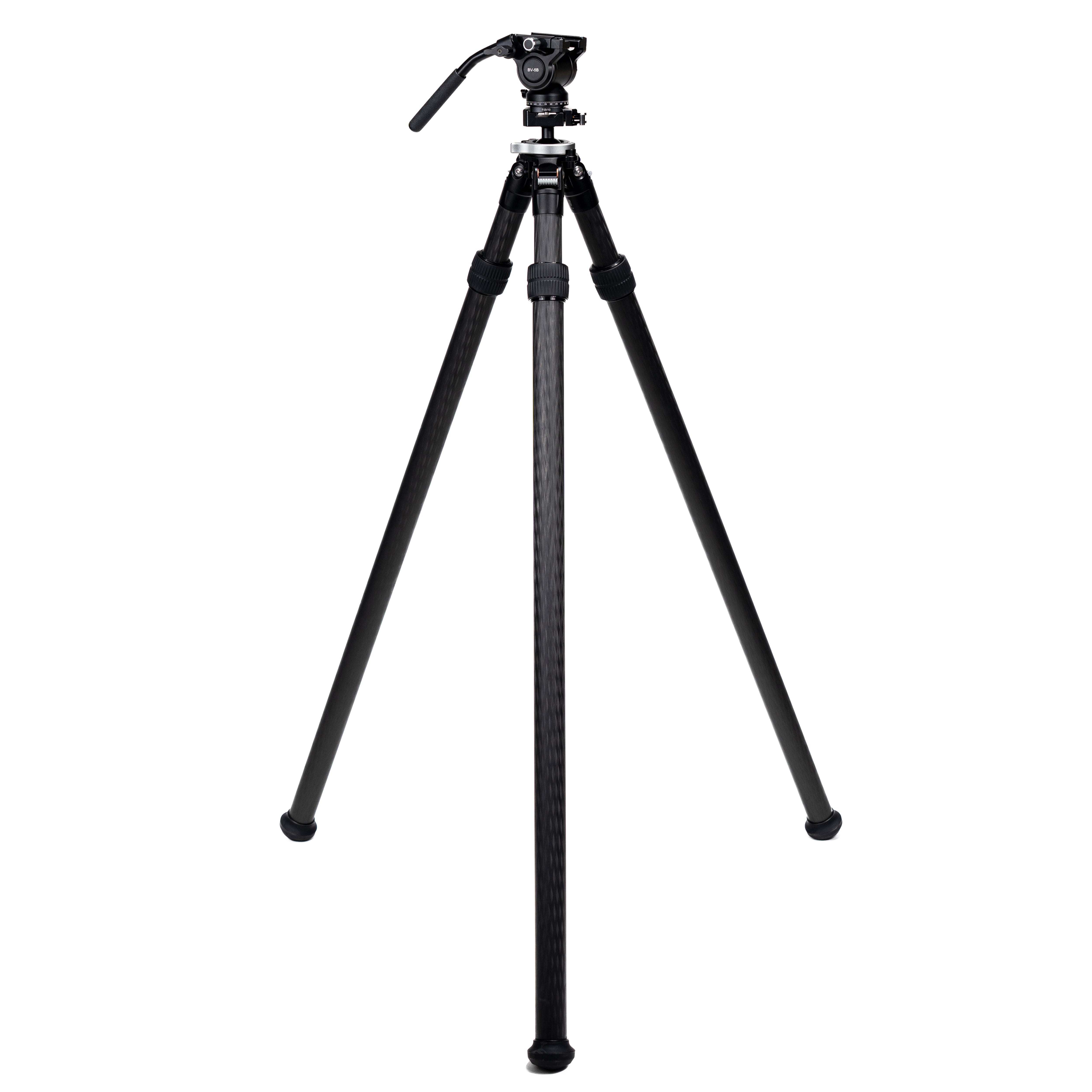 Leofoto STO-322CX Inverted Outdoors Series Carbon Fiber Tripod with Integrated Lever-Control Ballhead | Leg Tube Diameter: 32/36 mm