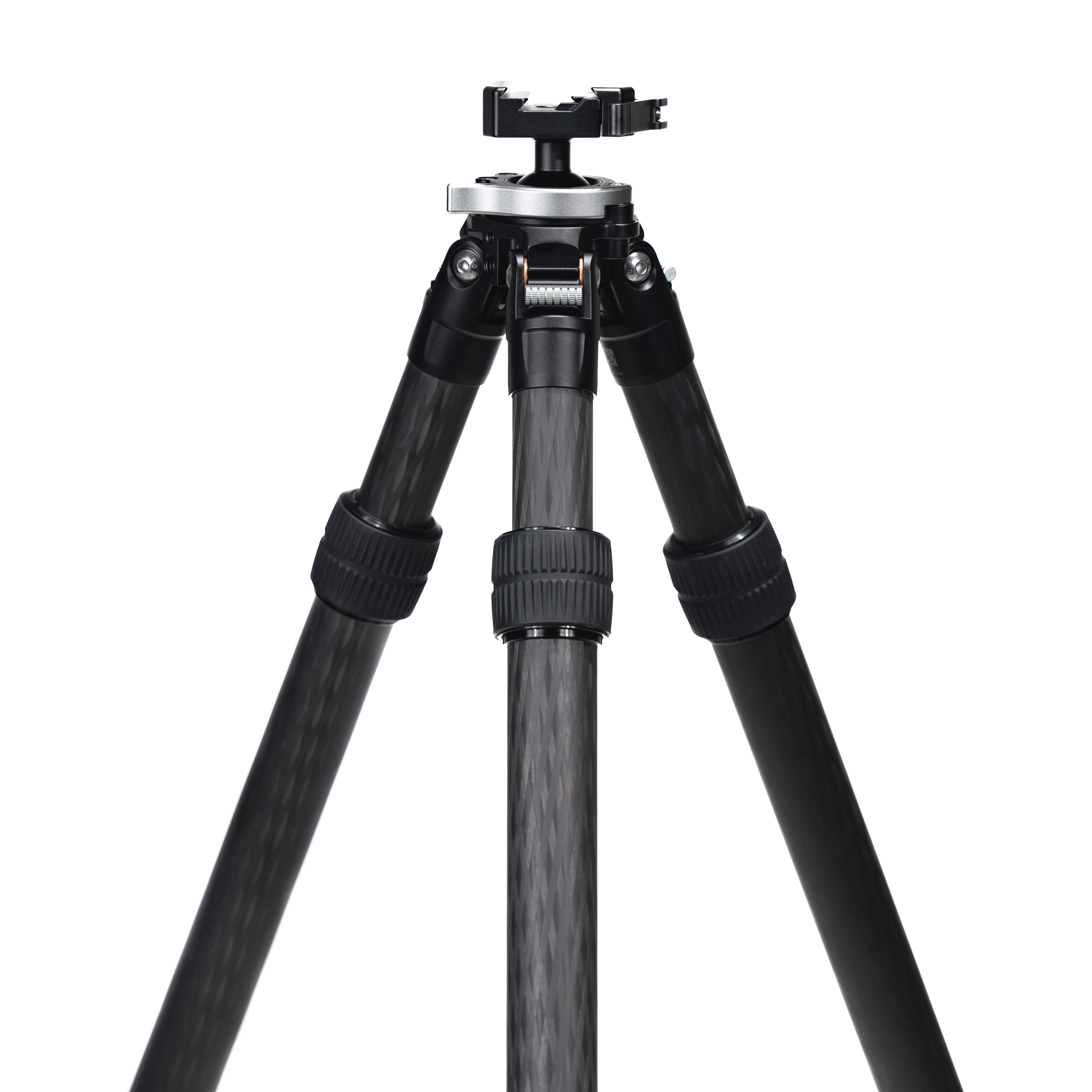 Leofoto STO-322CX Inverted Outdoors Series Carbon Fiber Tripod with Integrated Lever-Control Ballhead | Leg Tube Diameter: 32/36 mm