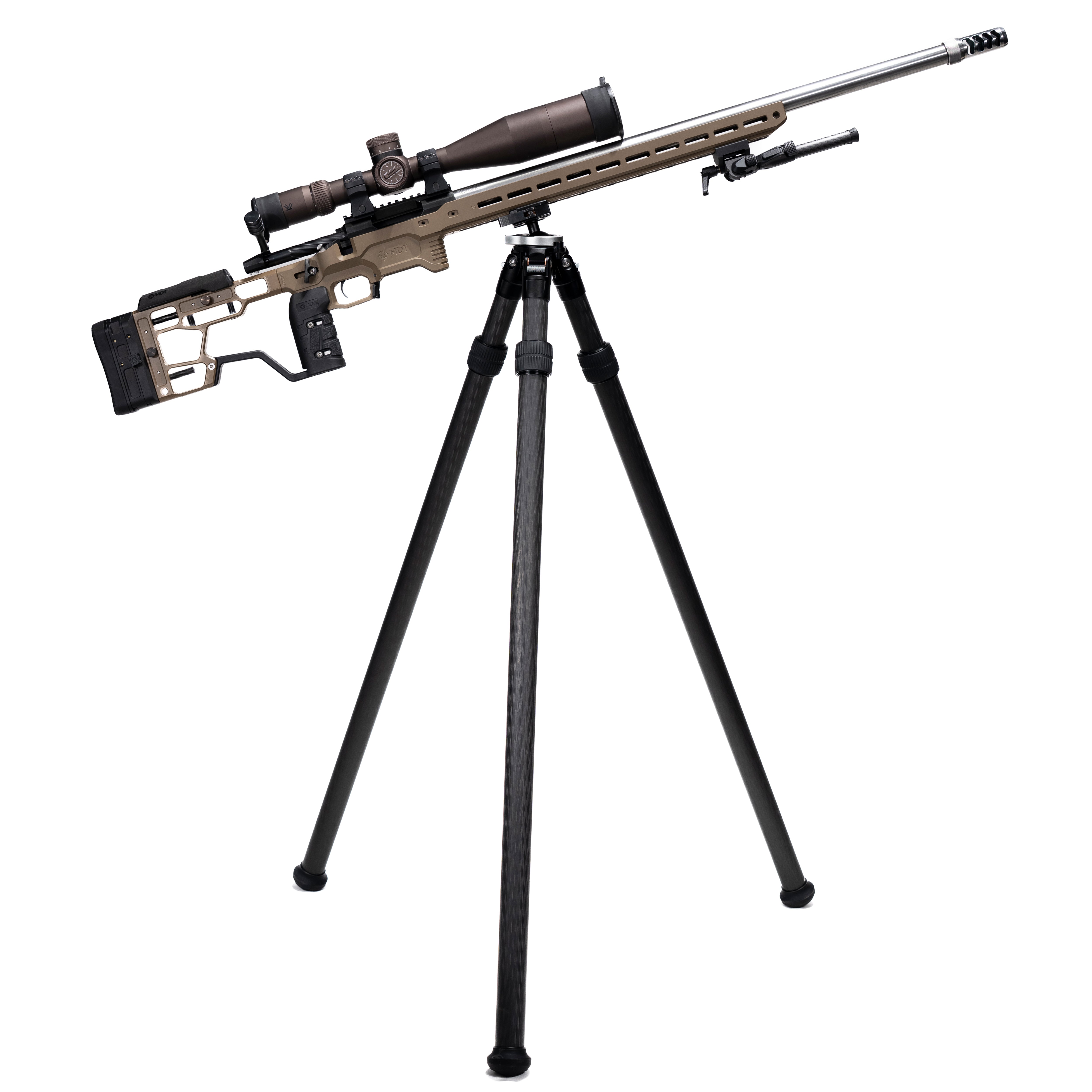 Leofoto STO-362CX Inverted Outdoors Series Carbon Fiber Tripod with Integrated Lever-Control Ballhead | Leg Tube Diameter: 36/40 mm