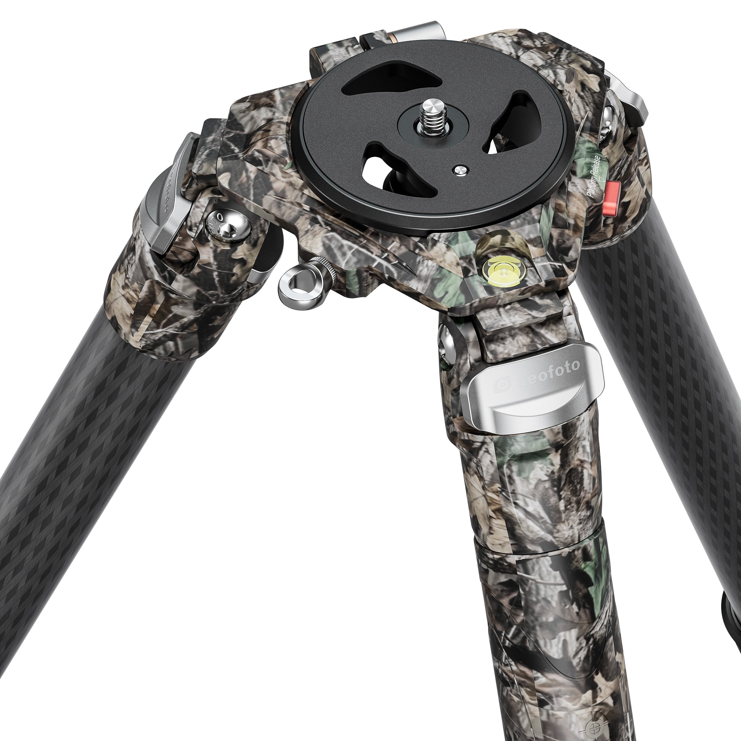 Leofoto LN-364C (Camo) Heavy Duty Tripod with 75mm Video Bowl+Platform & Bag