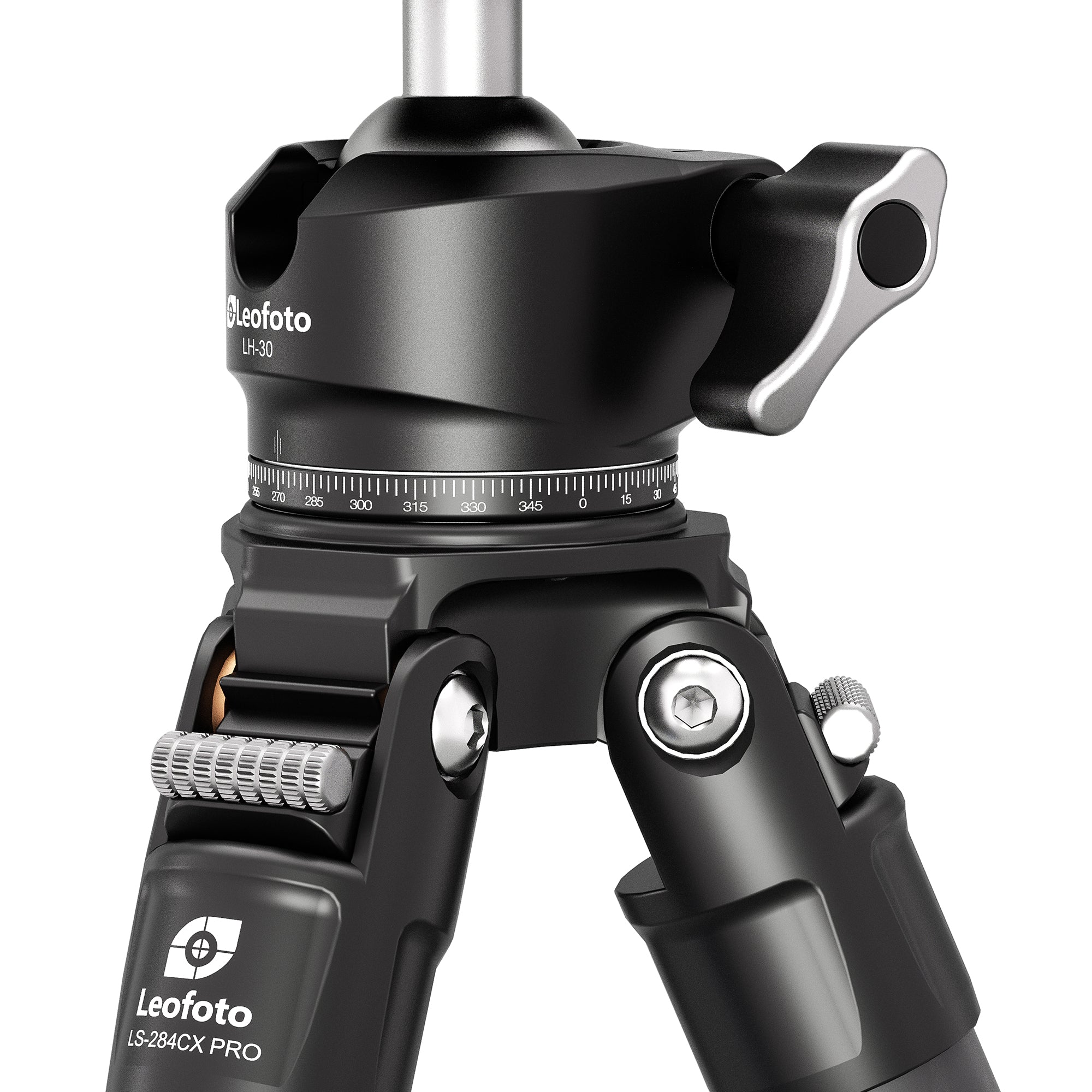 Leofoto LS-284CXPRO+LH-30LR X Version Ranger Series Tripod Set | Water-Resistant and Improved Carbon Fiber