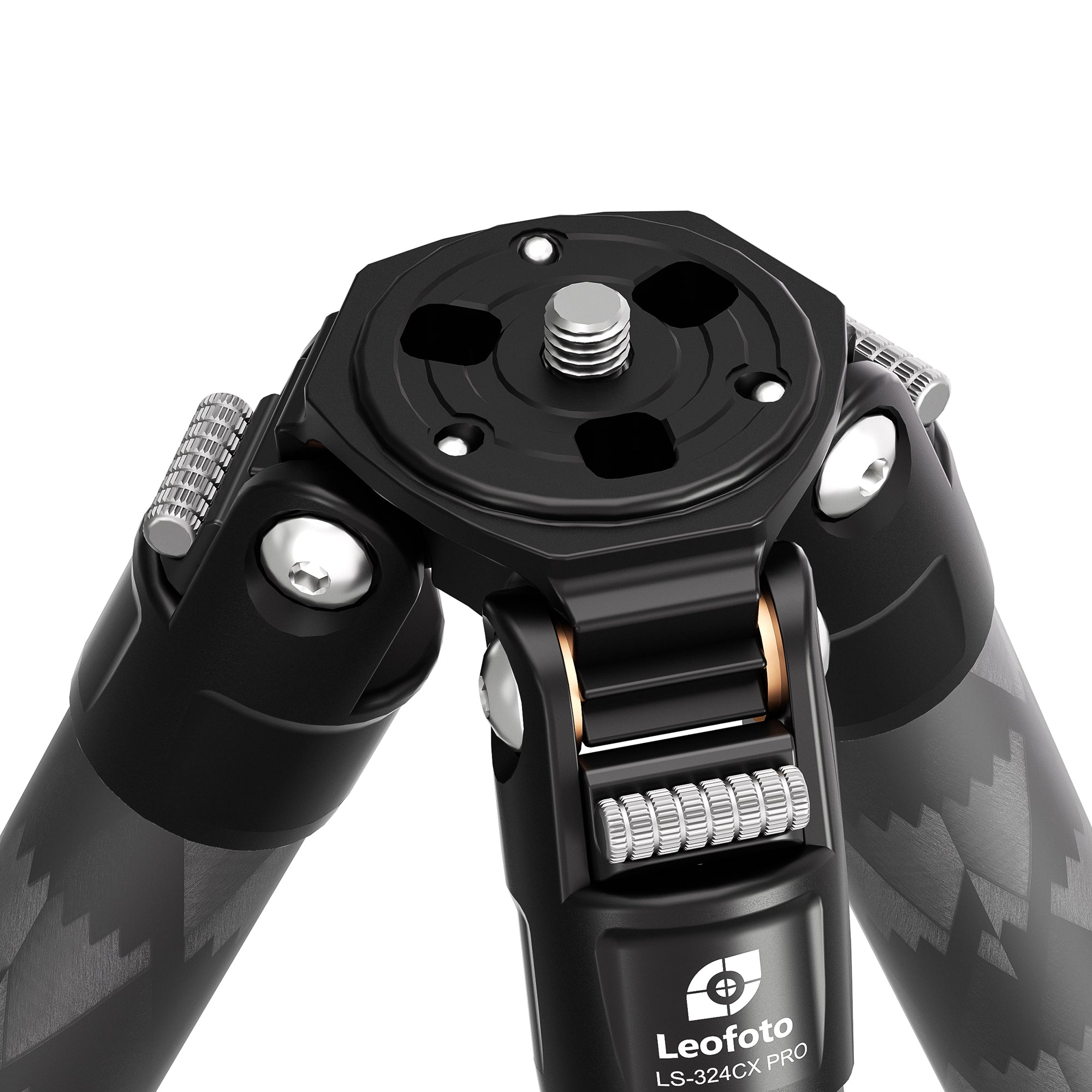 Leofoto LS-324CXPRO+LH-40LR X Version Ranger Series Tripod Set | Water-Resistant and Improved Carbon Fiber