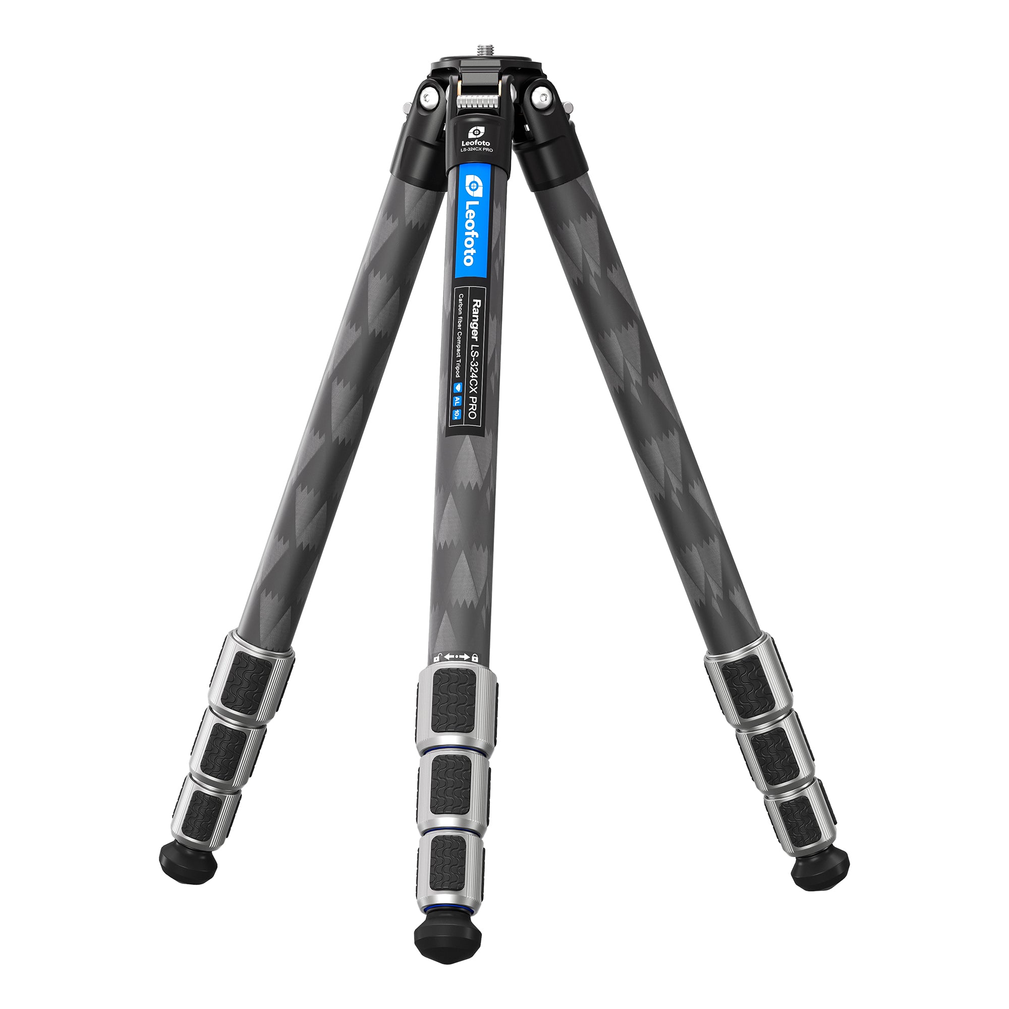 Leofoto LS-324CXPRO+LH-40LR X Version Ranger Series Tripod Set | Water-Resistant and Improved Carbon Fiber
