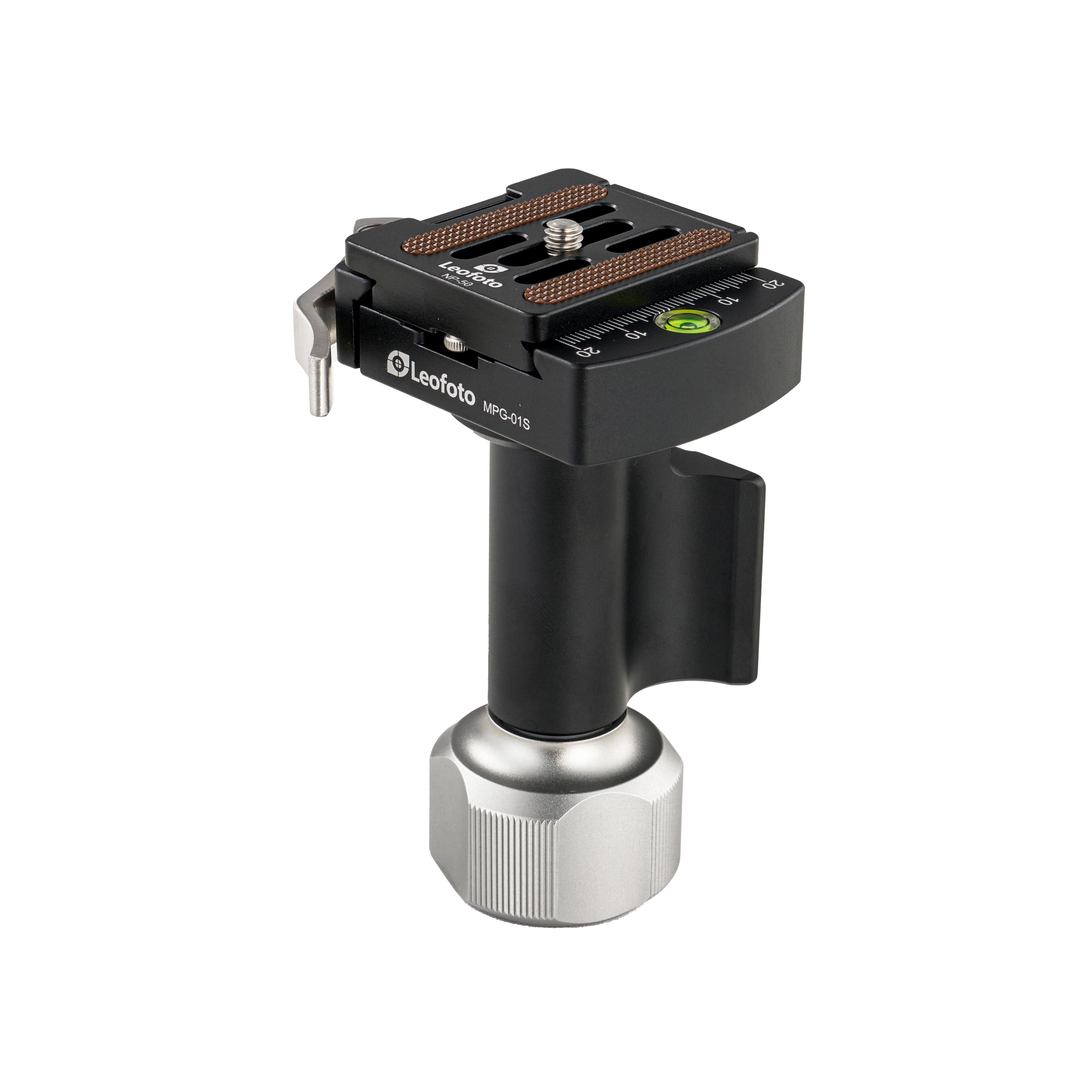 Leofoto MPG-01 モノポッドヘッド Leofoto MPG-01 Series Monopod Head Side Mount | 360° Tilting