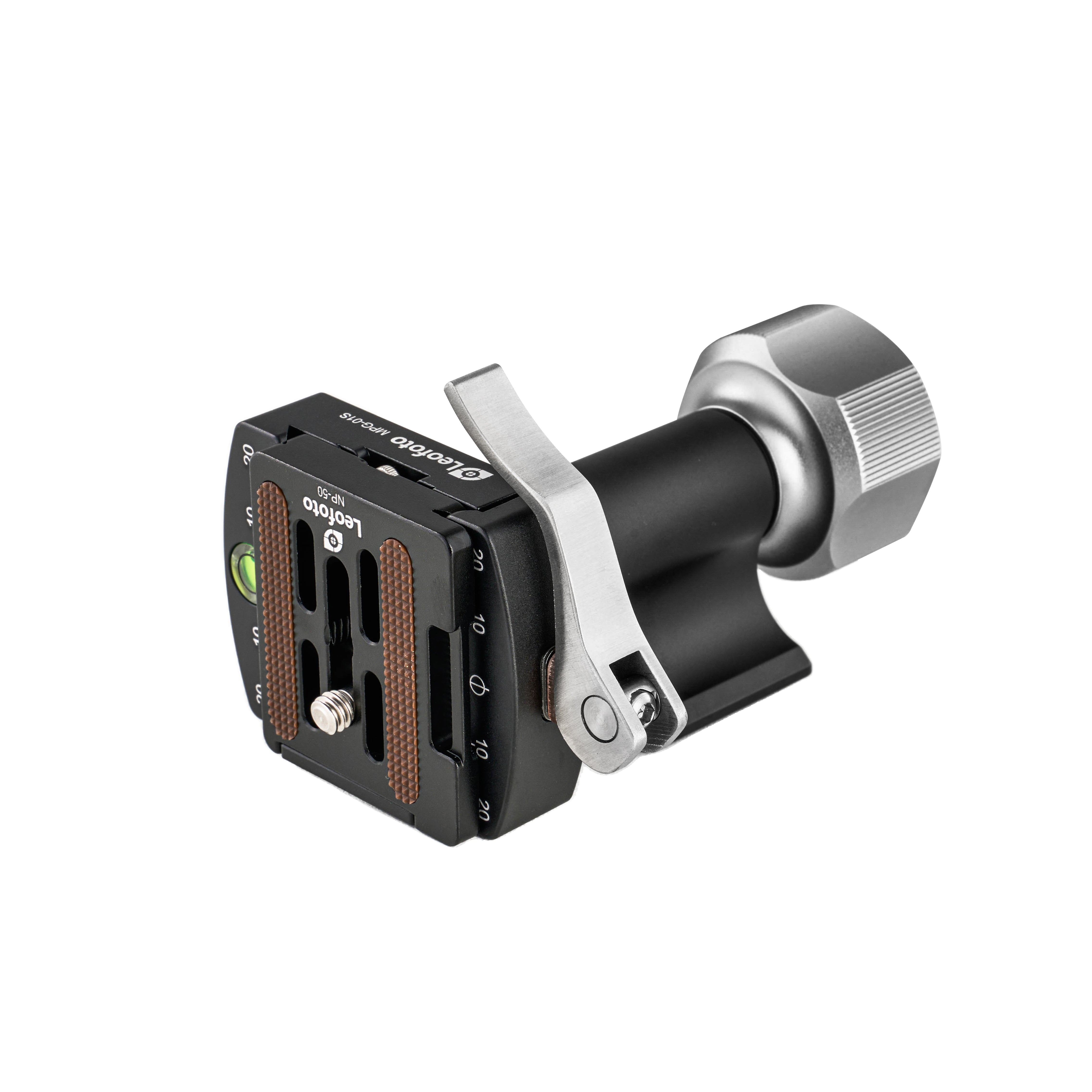 Leofoto MPG-01 Series Monopod Head Side Mount | 360° Tilting