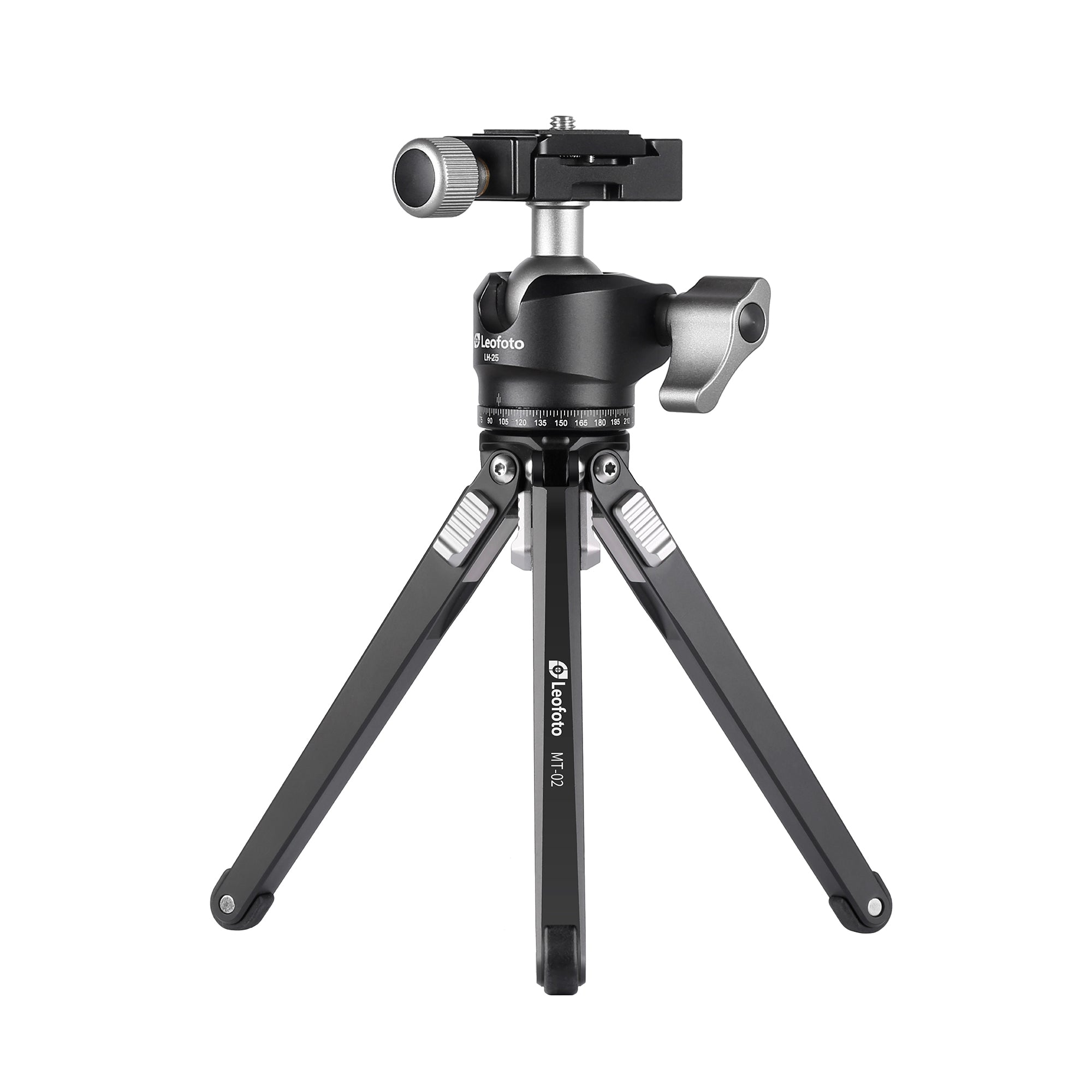 Leofoto MT-02 Aluminum Mini Table Top Tripod (Optional Ball Head Kits)