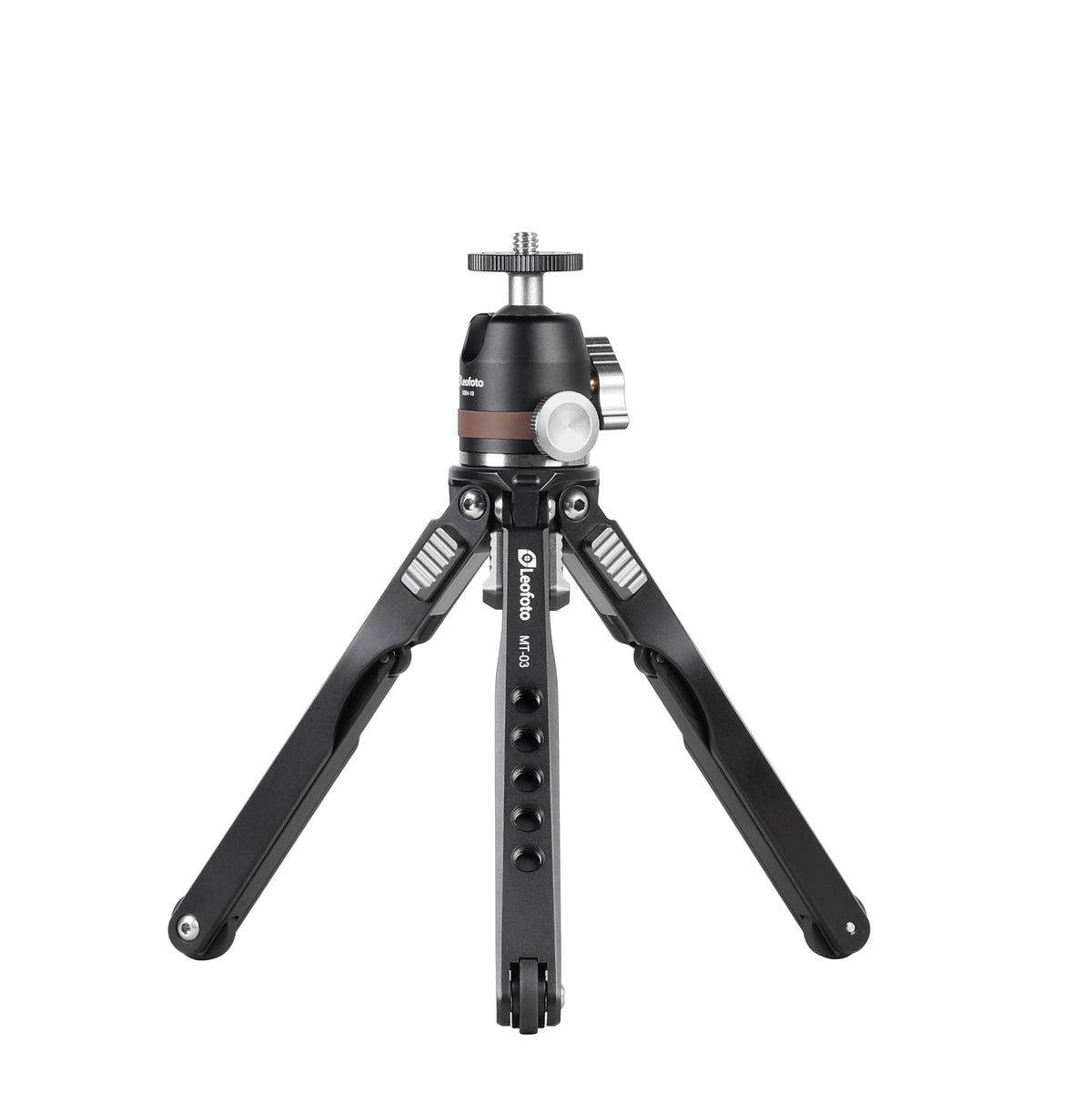 Leofoto MT-03+MBH-19 Spider Folding Table Mini Tripod & Ballhead w/Bag