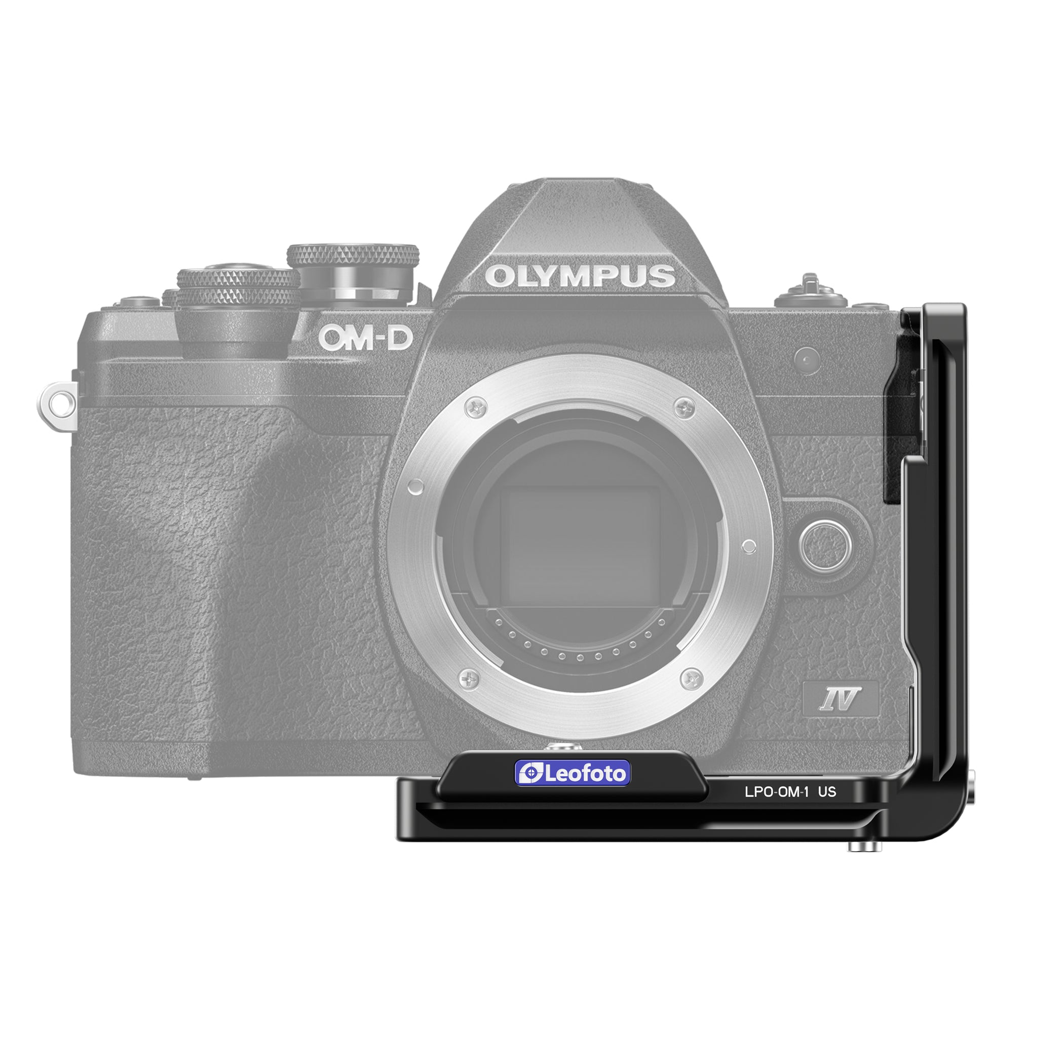 Leofoto LPO-OM-1 L Plate for Olympus OM System OM-1/Mark II | Arca Compatible
