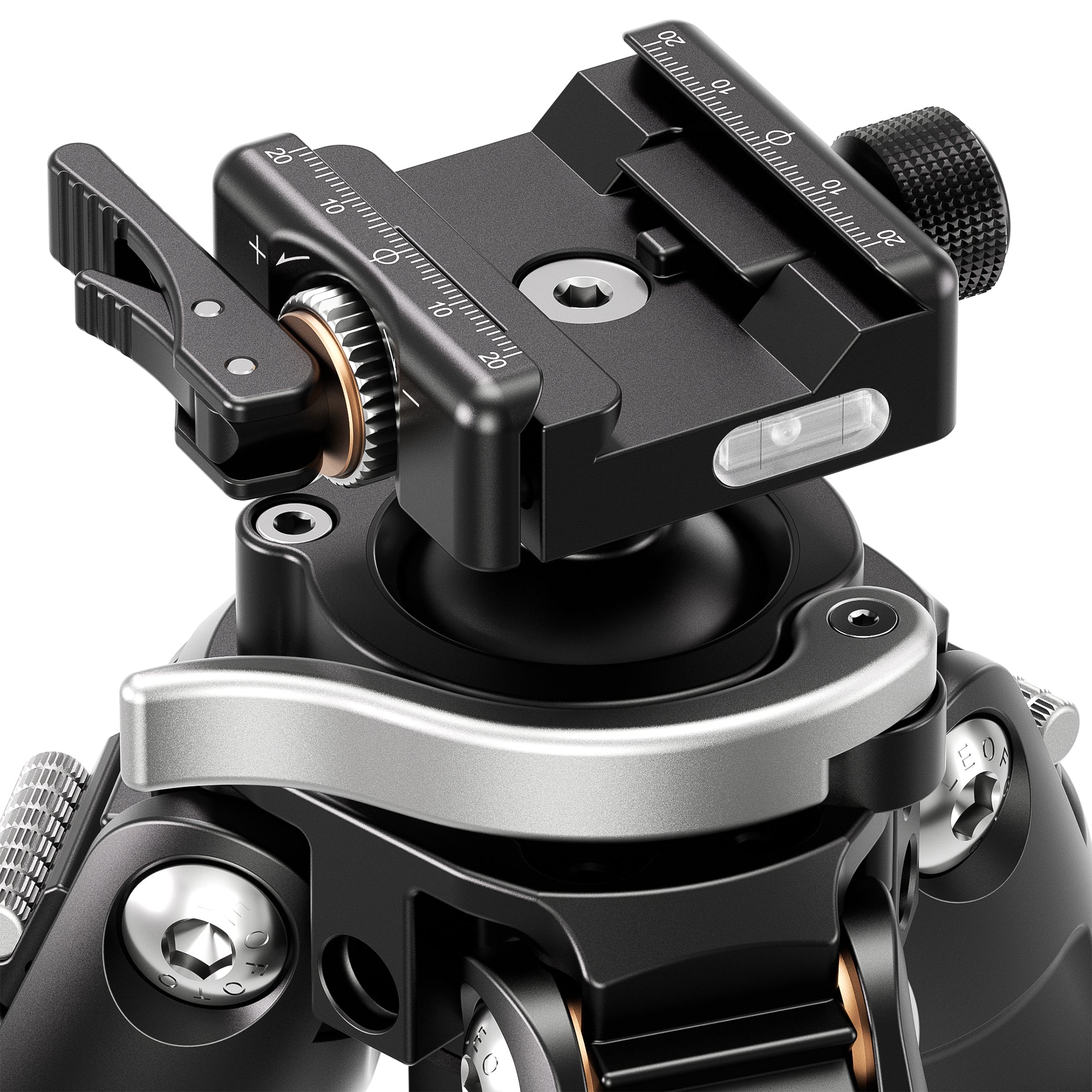 Leofoto STO-362CX Inverted Outdoors Series Carbon Fiber Tripod with Integrated Lever-Control Ballhead | Leg Tube Diameter: 36/40 mm