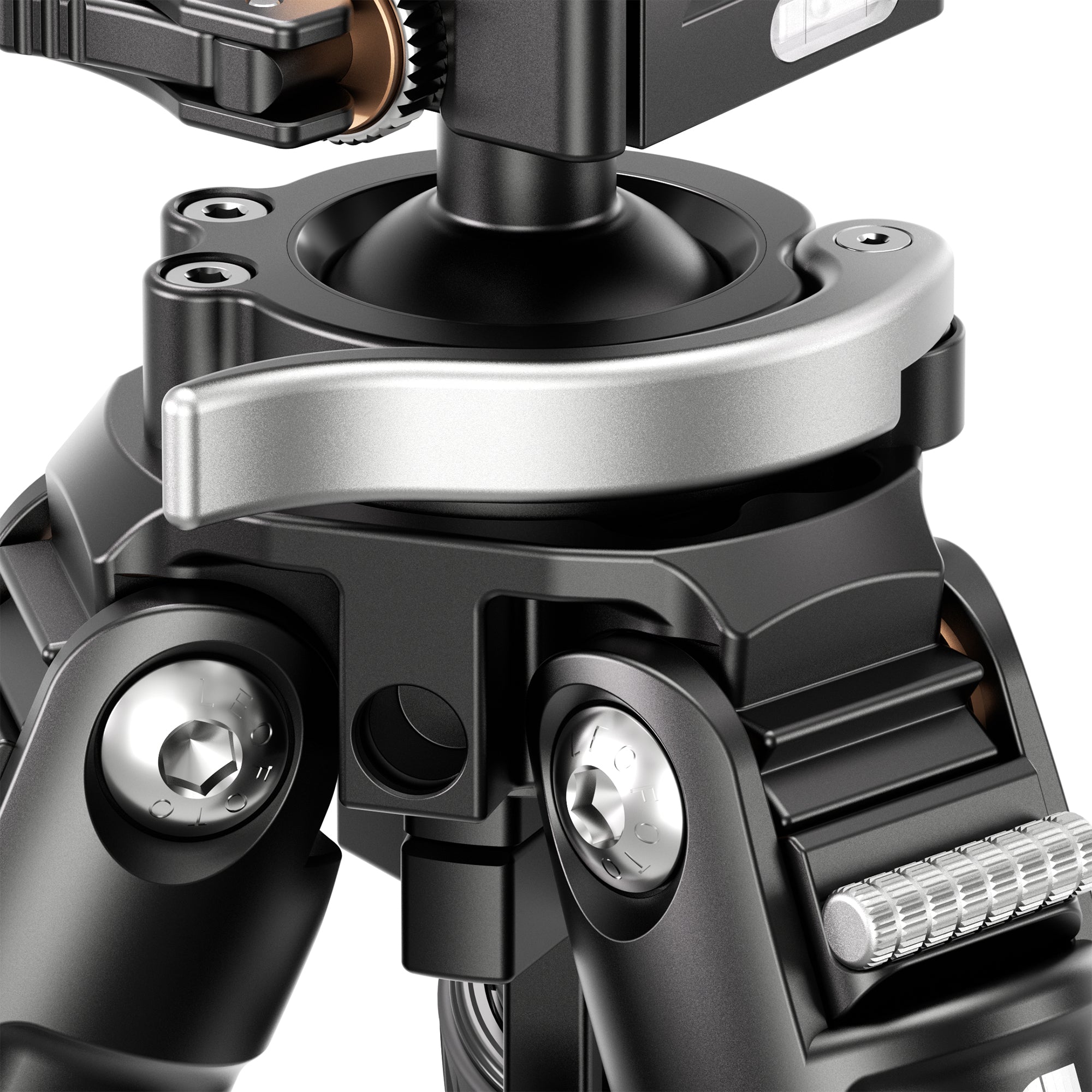 Leofoto STO-362CX Inverted Outdoors Series Carbon Fiber Tripod with Integrated Lever-Control Ballhead | Leg Tube Diameter: 36/40 mm