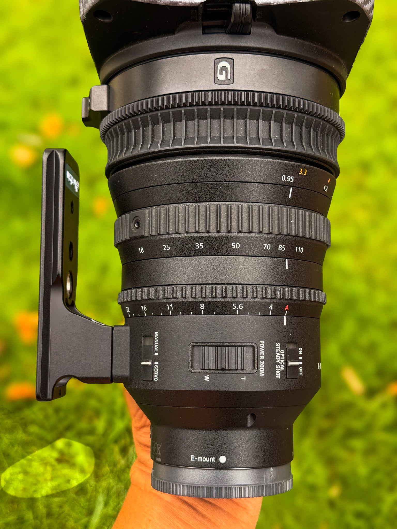 Leofoto SF-01 Replacement Lens Foot for SONY FE 70-200mm F/2.8 GM I&II, FE 100-400mm F/4.5-5.6 GM & FE 300mm F2.8 GM, FE 300mm F/2.8 GM OSS, FE 50-150mm F2 GM