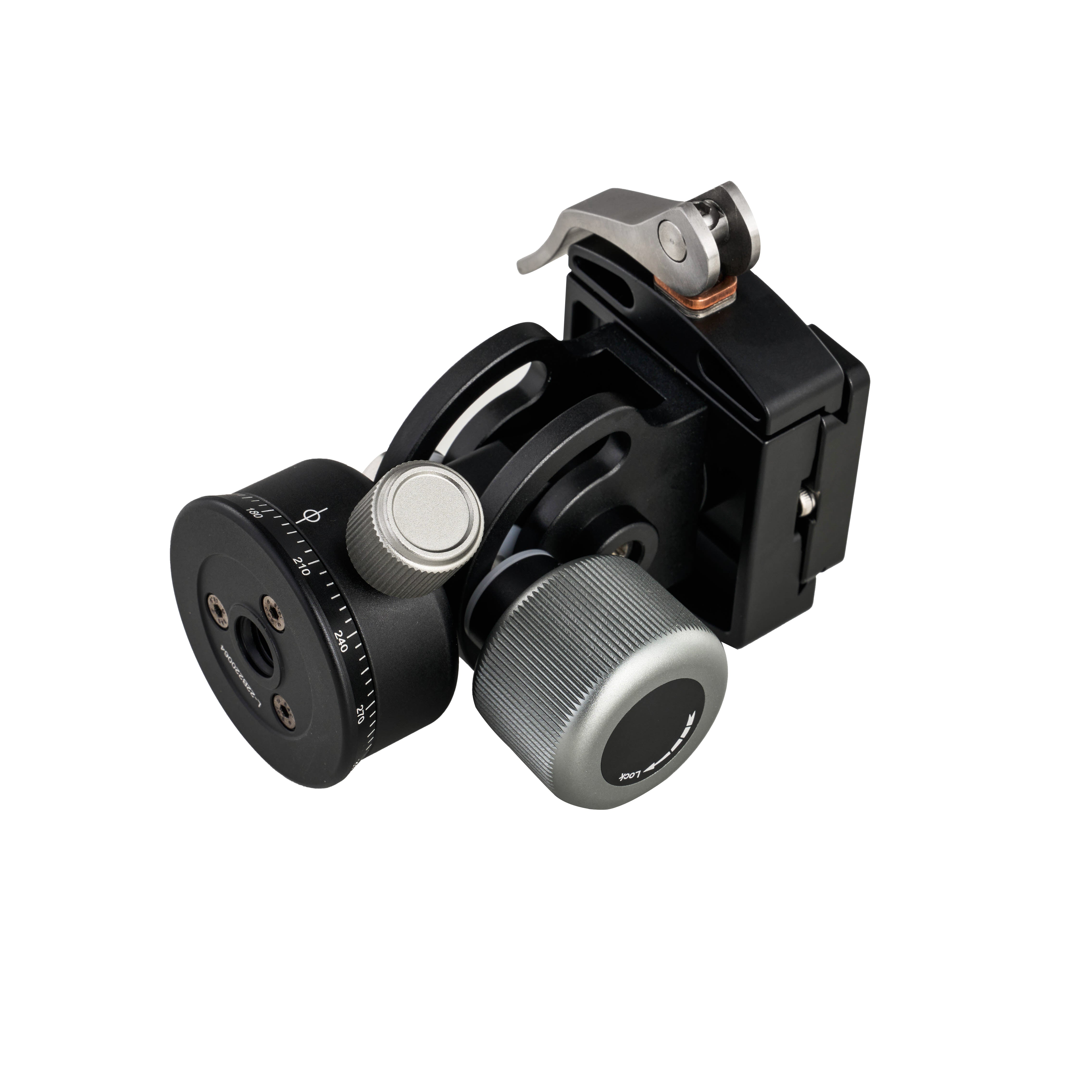 Leofoto VH-10LR 2-Way Monopod Head | Arca Compatible Lever Clamp