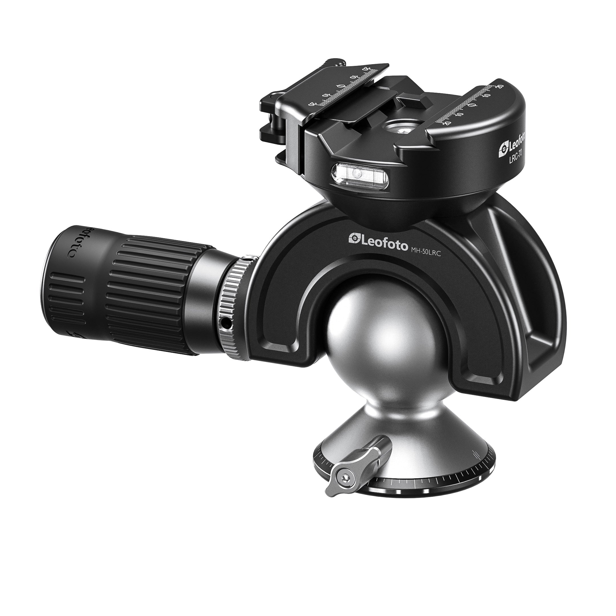 LEOFOTO Tête sphérique MH-50 50 mm avec commande au guidon Compatible Arca Idéal pour le tir sur cible LEOFOTO Tête sphérique MH-50 50 mm avec commande au guidon Compatible Arca Idéal pour le tir sur cible