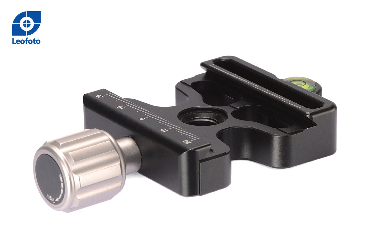 Leofoto DC-50 + BPL-50N Quick Release Clamp Screw-Knob with Plate Comp