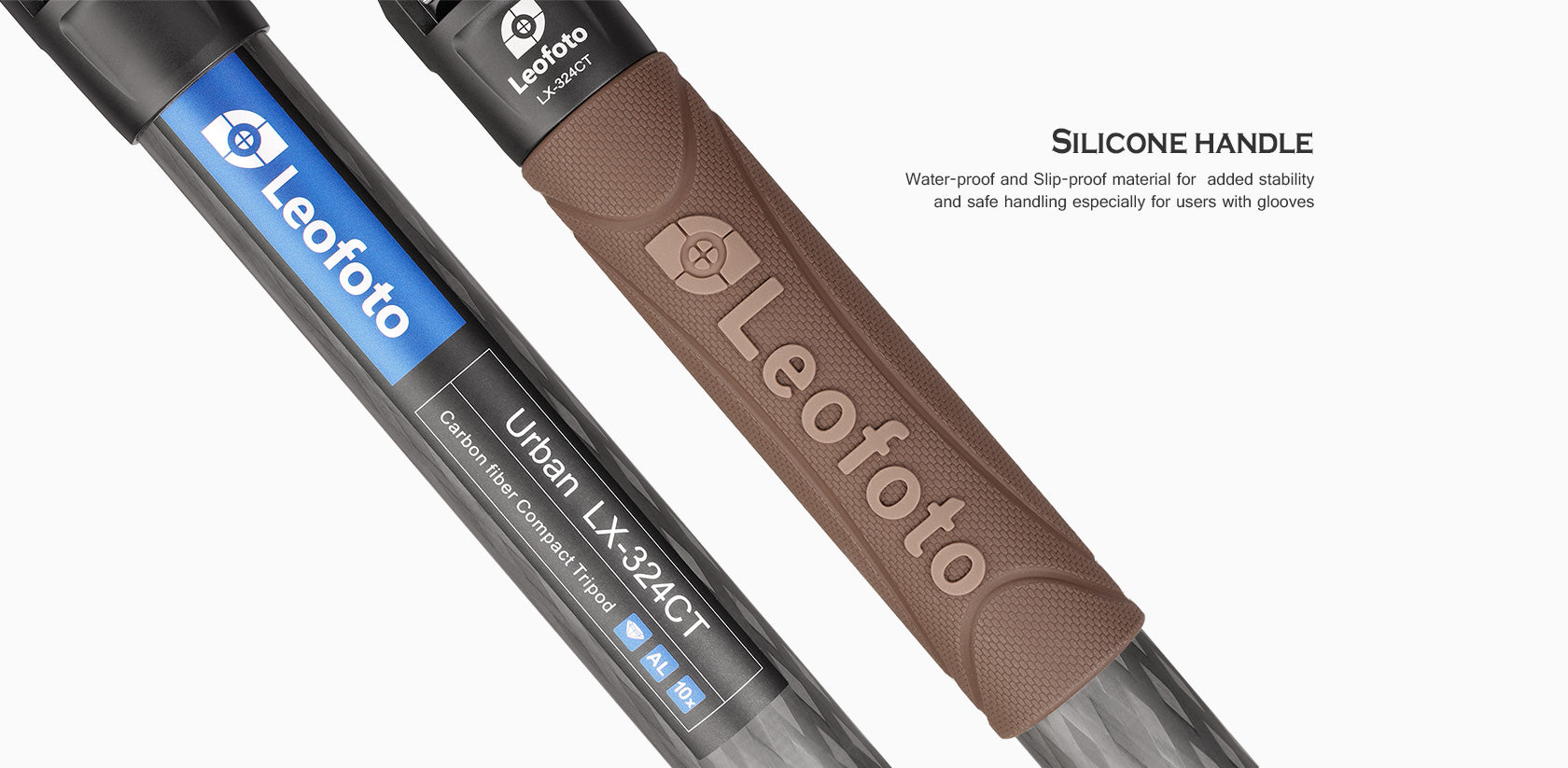 Leofoto LX-324CT Reversible Travel Tripod