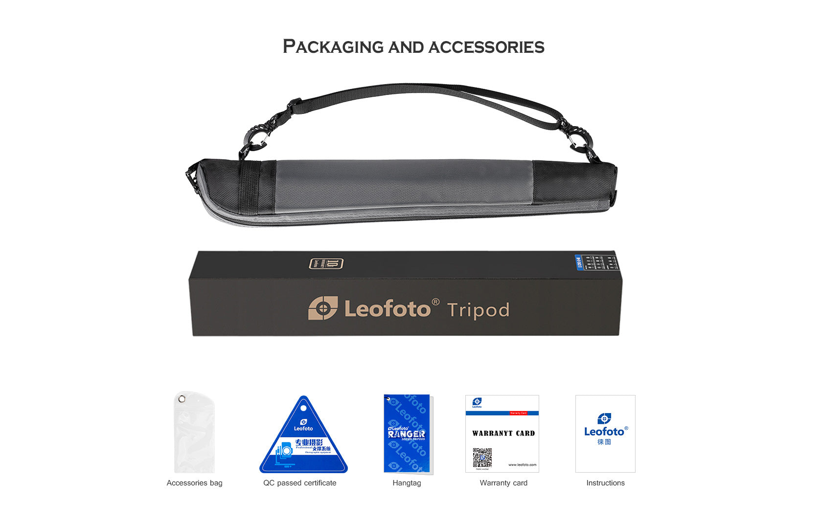 “Open Box" Leofoto MP Series Carbon Fiber Monopod with Case