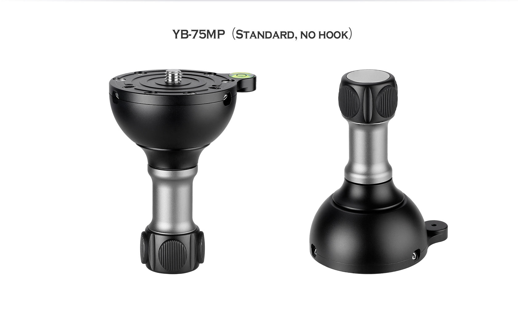 Leofoto YB-75LP / YB-75MP / YB-75SP | Leveling Base with Handle for 75mm Bowl | 3/8"