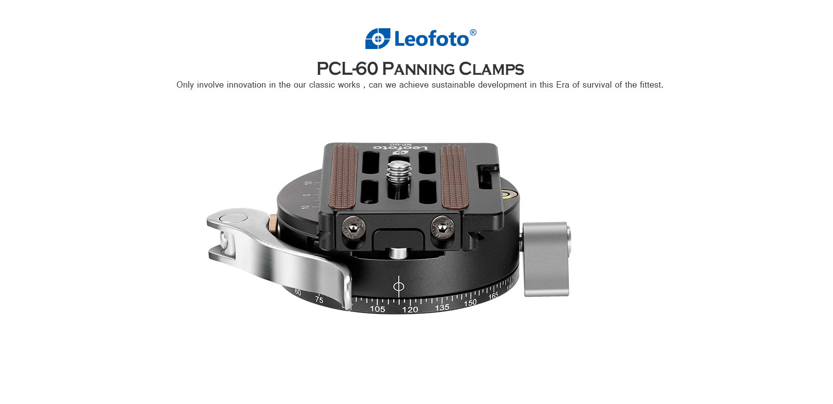 Leofoto PCL Series Panning Lever-Release Control Clamp | Arca Compatible