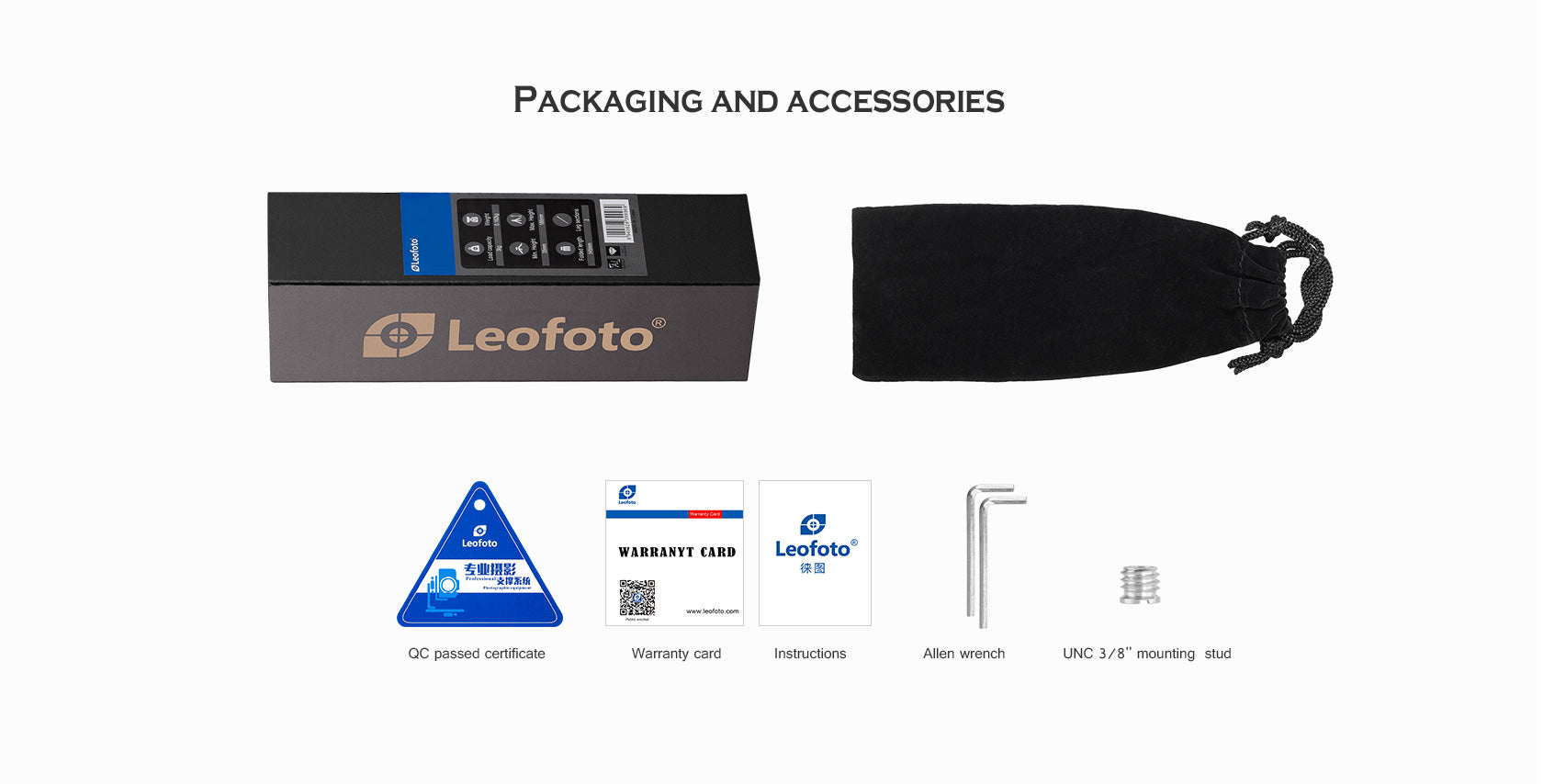 Leofoto MT-03 Folding Aluminum Mini Tripod with Bag