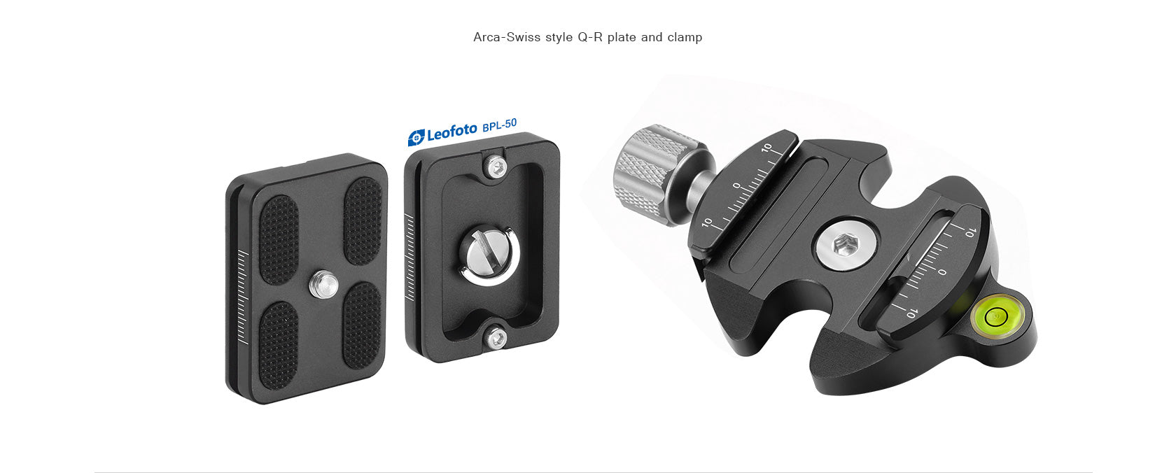 Leofoto XB-38 Ball Head With BPL-50 Quick Release Plate | Arca Compati