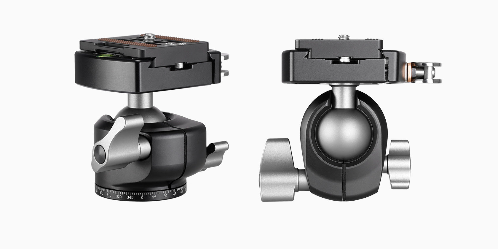 Leofoto LH-30LR Ball Head with LR-50 Lever-Release Clamp