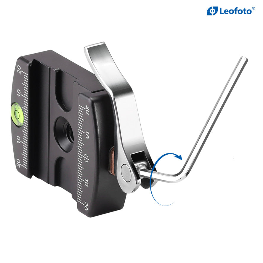 Leofoto LH-30LR Ball Head with LR-50 Lever-Release Clamp | Arca Compat