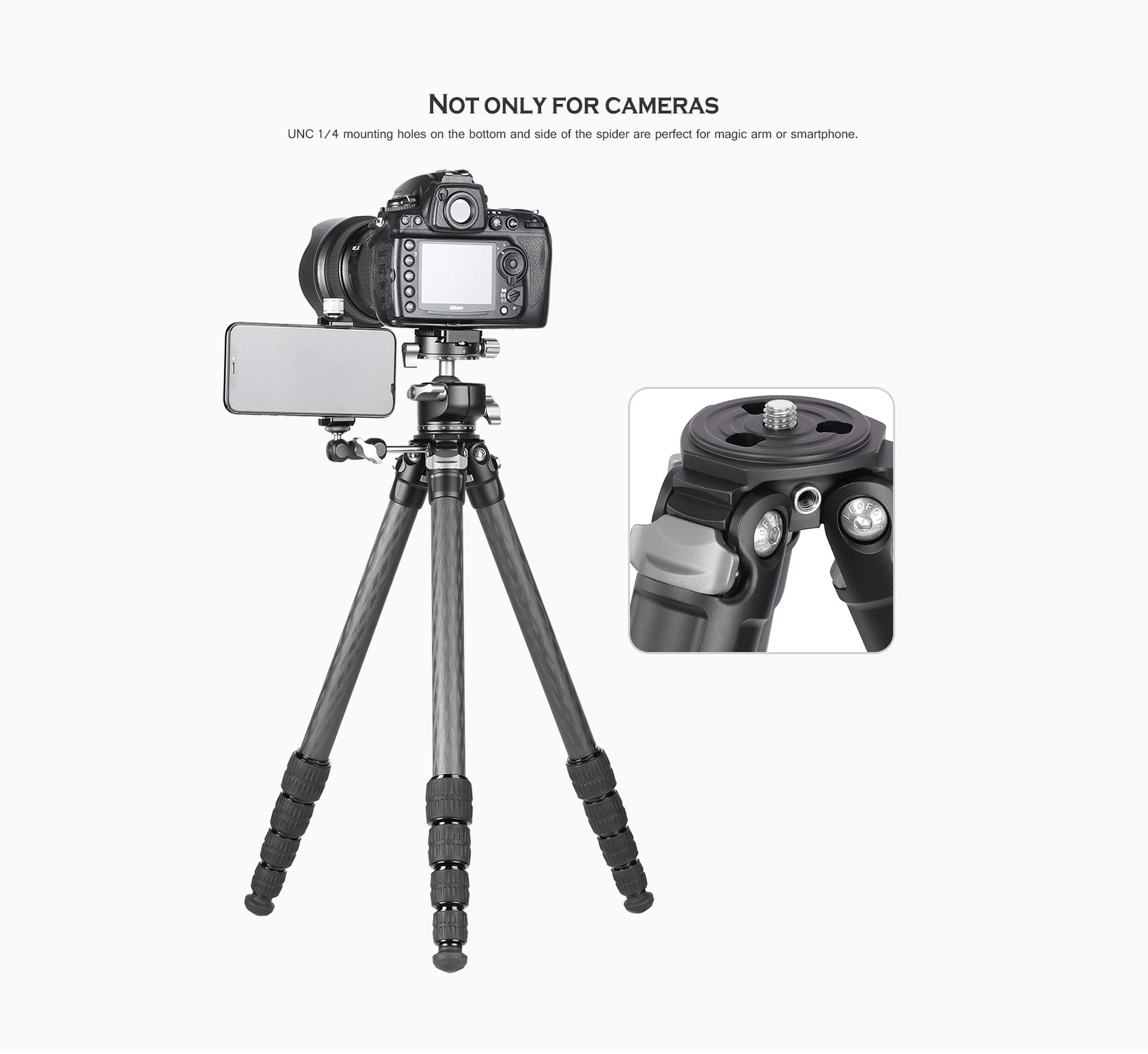 Leofoto LS-255C Ranger Series Tripod Set