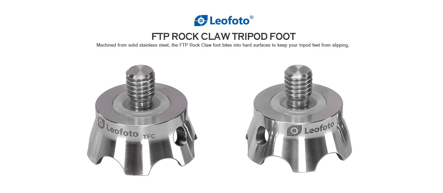 Leofoto TFC, TFC-S1/4, TFC-S3/8 | Set of 3 Tripod Claw Feet