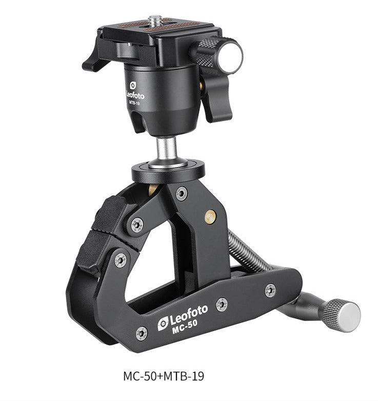 Leofoto MC-50+MTB-19 Multipurpose Clamp + Ballhead