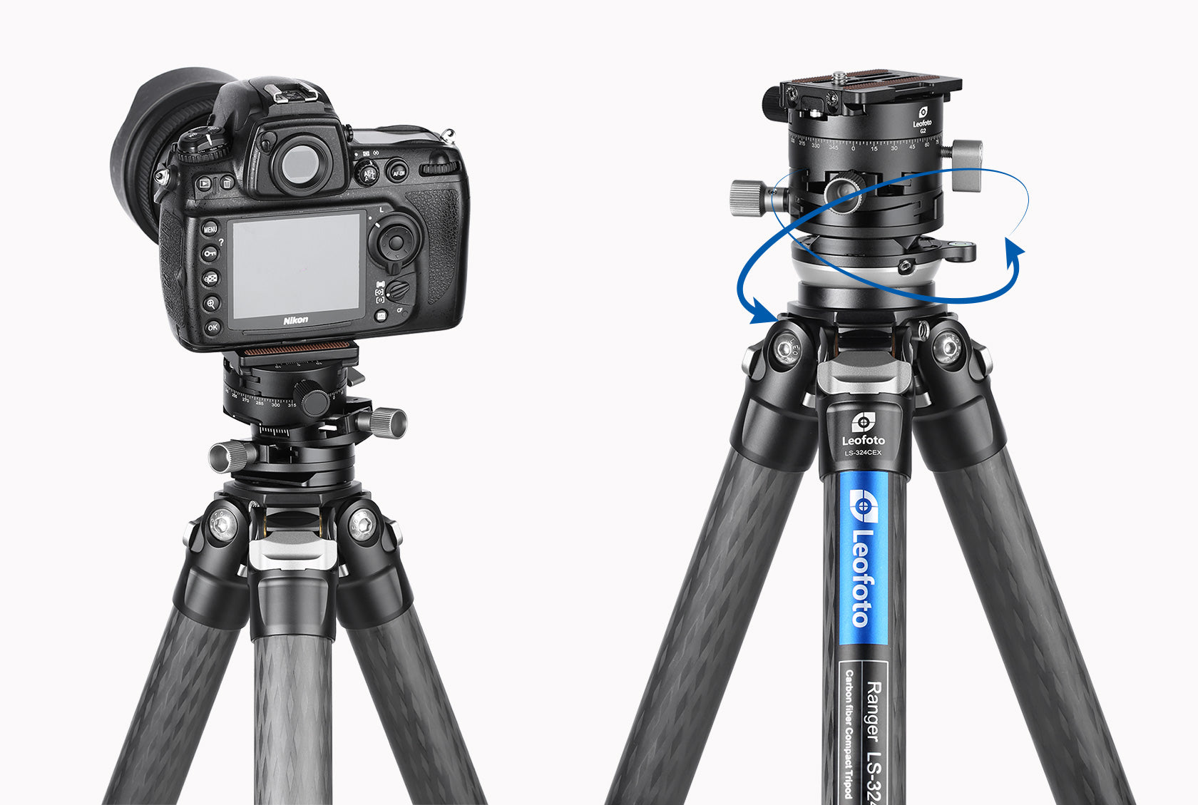 Leofoto G2 3-in-1 Panorama Geared Head | Arca Compatible