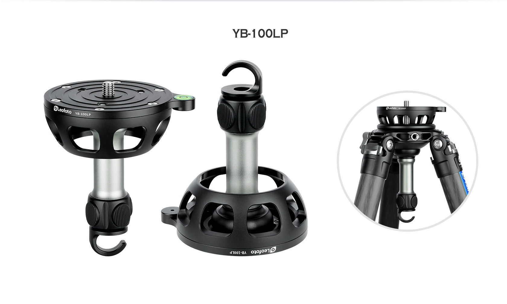 Leofoto LM-404CL(Long) Tripod with 100mm Video Bowl/Platform and Bag |