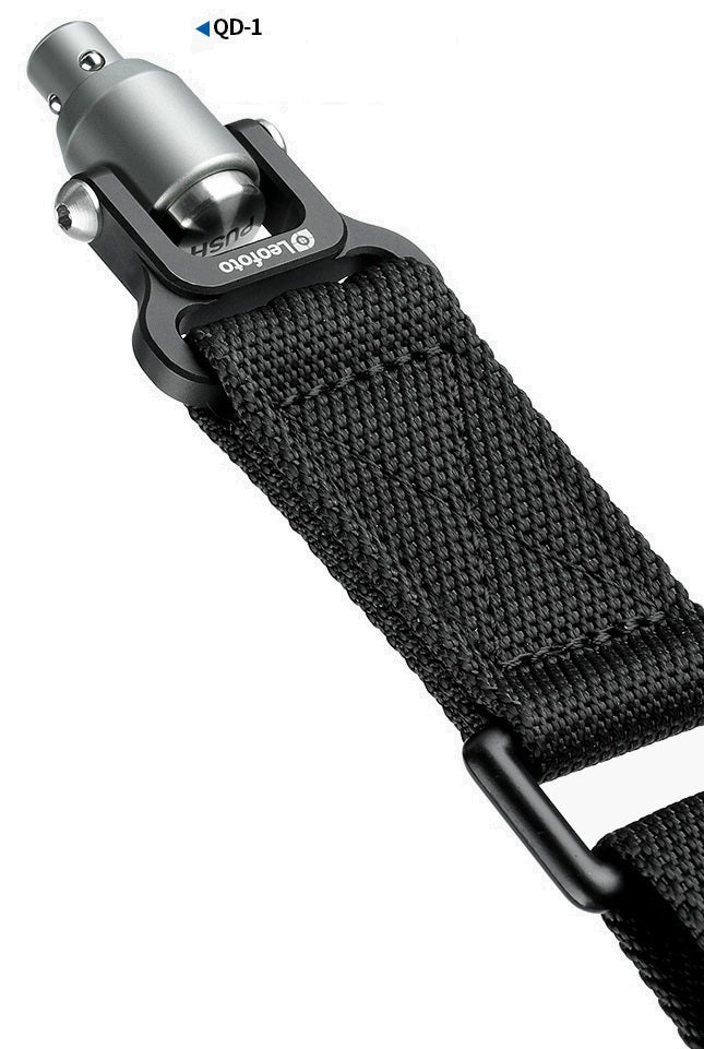 Leofoto Push Button Quick Detach Modular Tripod Strap with QD-1