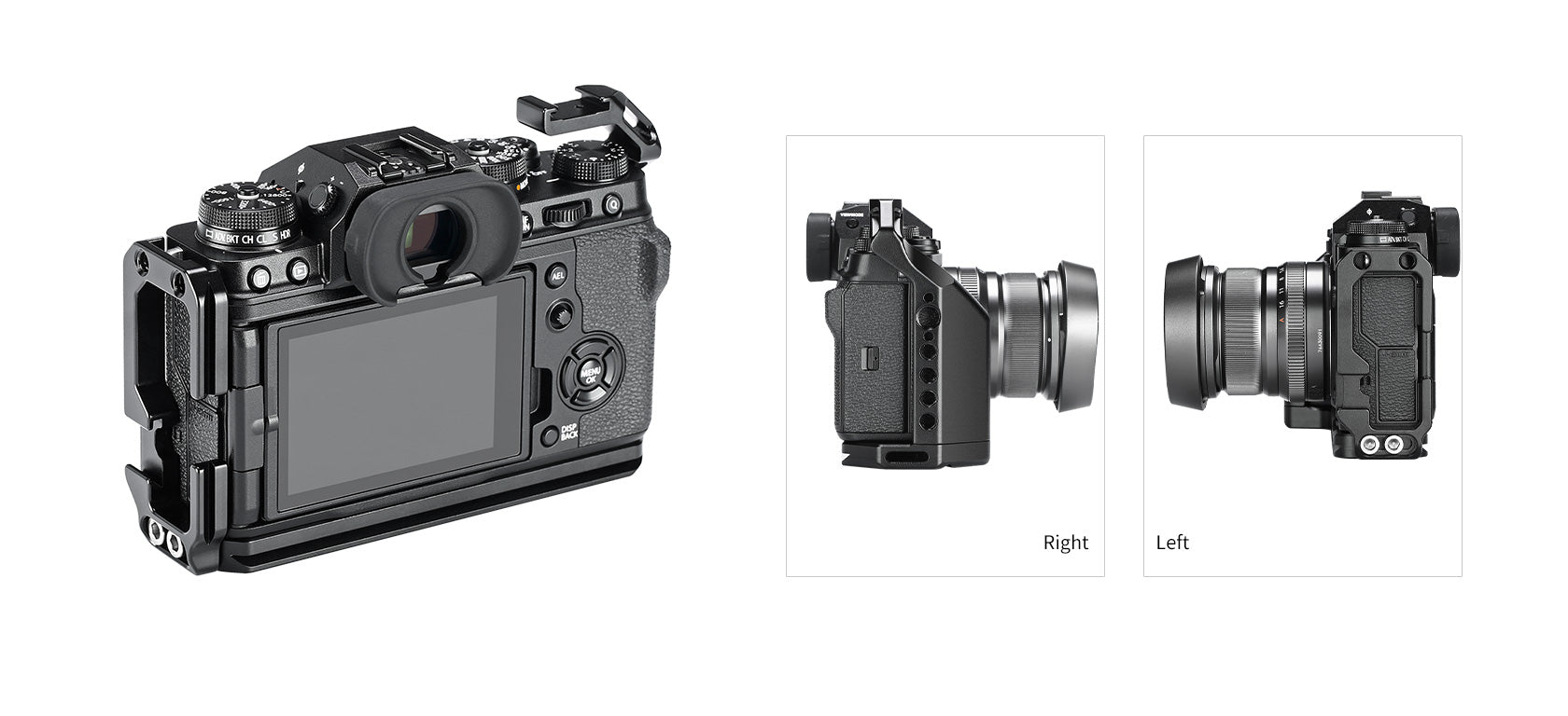 Leofoto LPF-XT4 L Plate for Fujifilm X-T4 Camera Arca Compatible